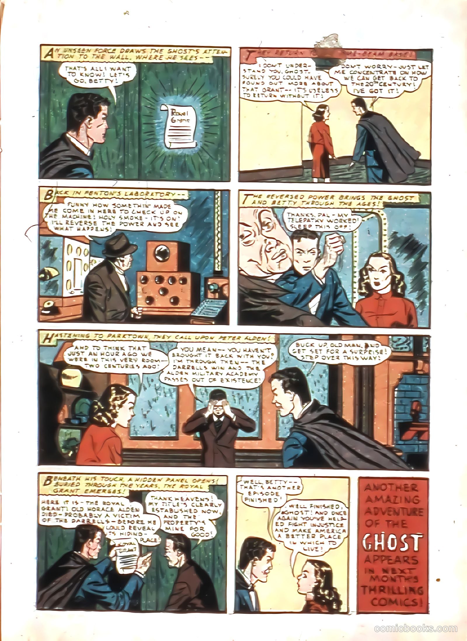 Thrilling Comics #11 (1940) — page 21 of 68