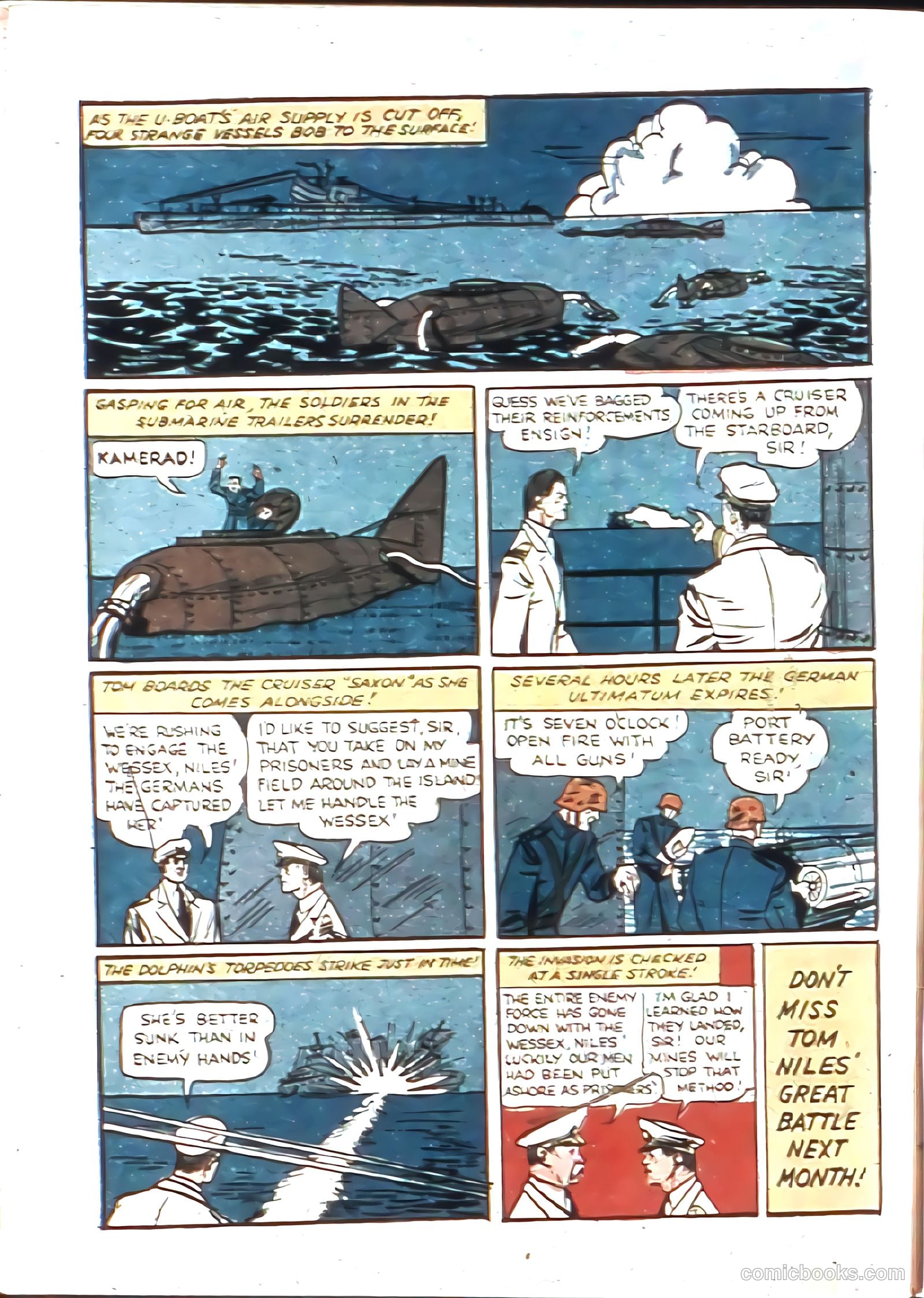 Thrilling Comics #11 (1940) — page 56 of 68