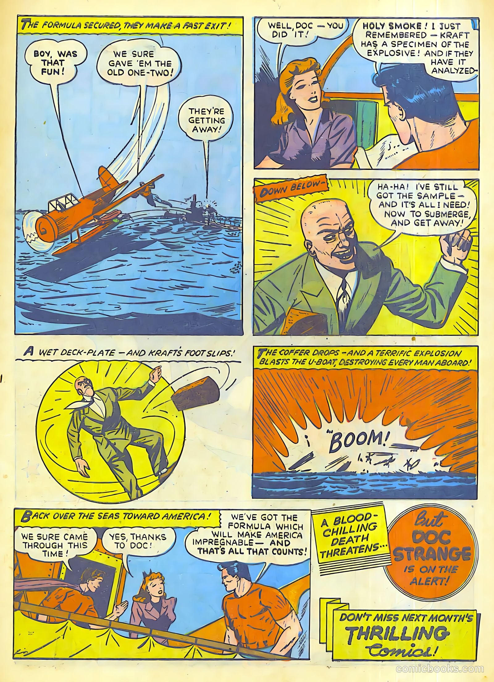 Thrilling Comics #26 (1940) — page 16 of 69