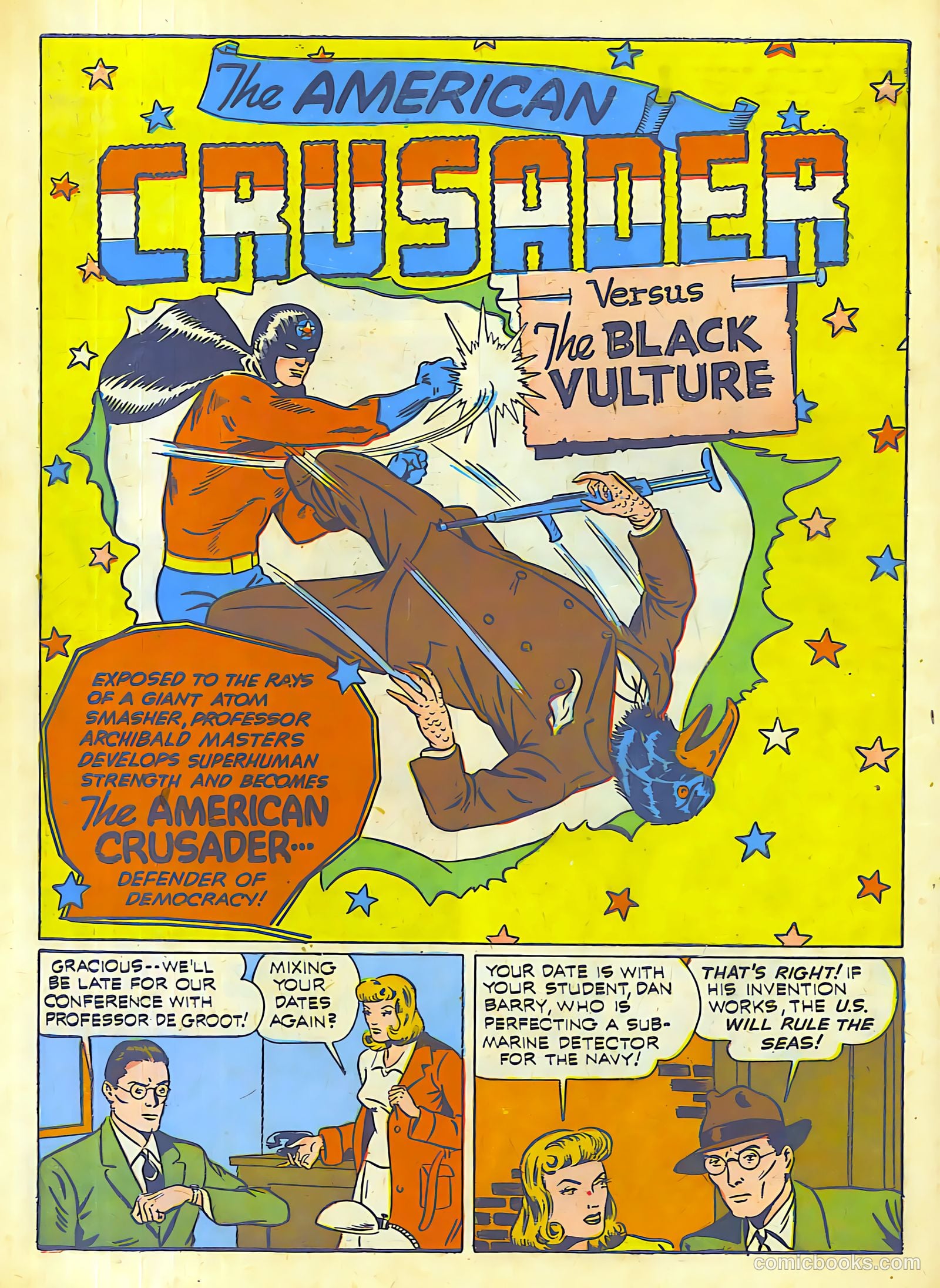 Thrilling Comics #26 (1940) — page 17 of 69
