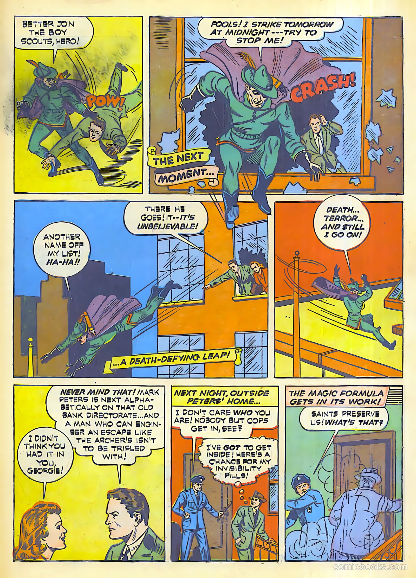 Thrilling Comics #26 (1940) — page 28 of 69