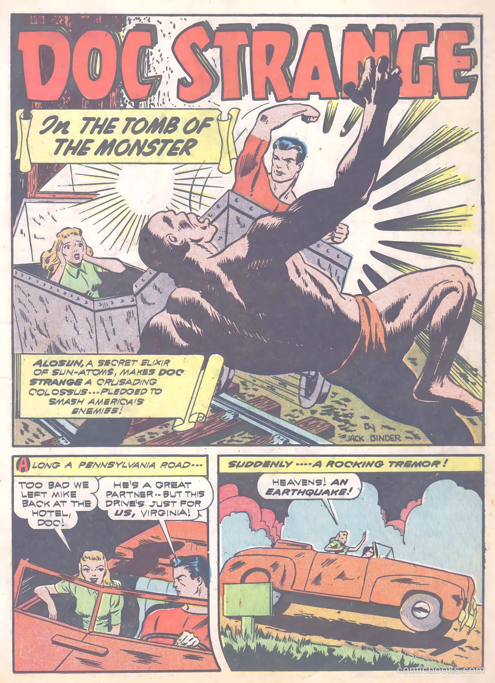 Thrilling Comics #32 (1940) — page 3 of 68