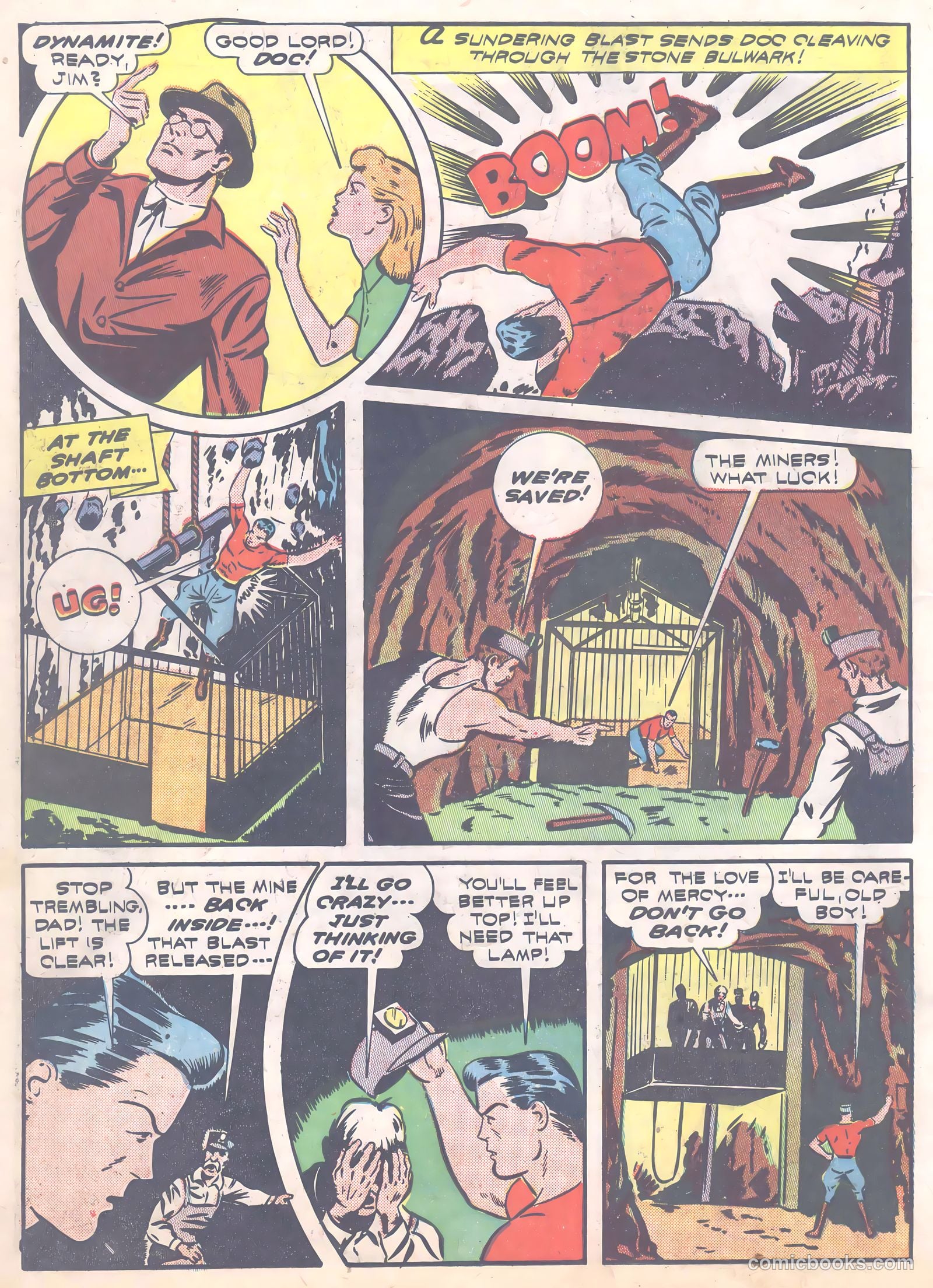 Thrilling Comics #32 (1940) — page 6 of 68