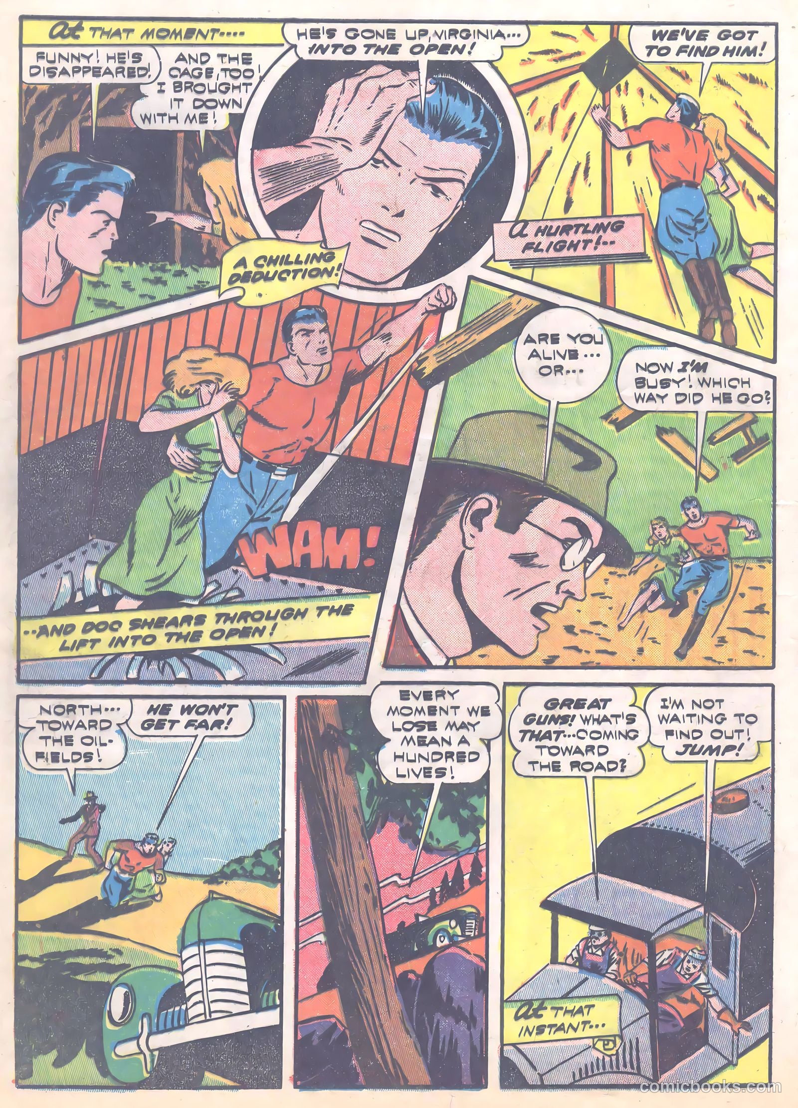 Thrilling Comics #32 (1940) — page 12 of 68