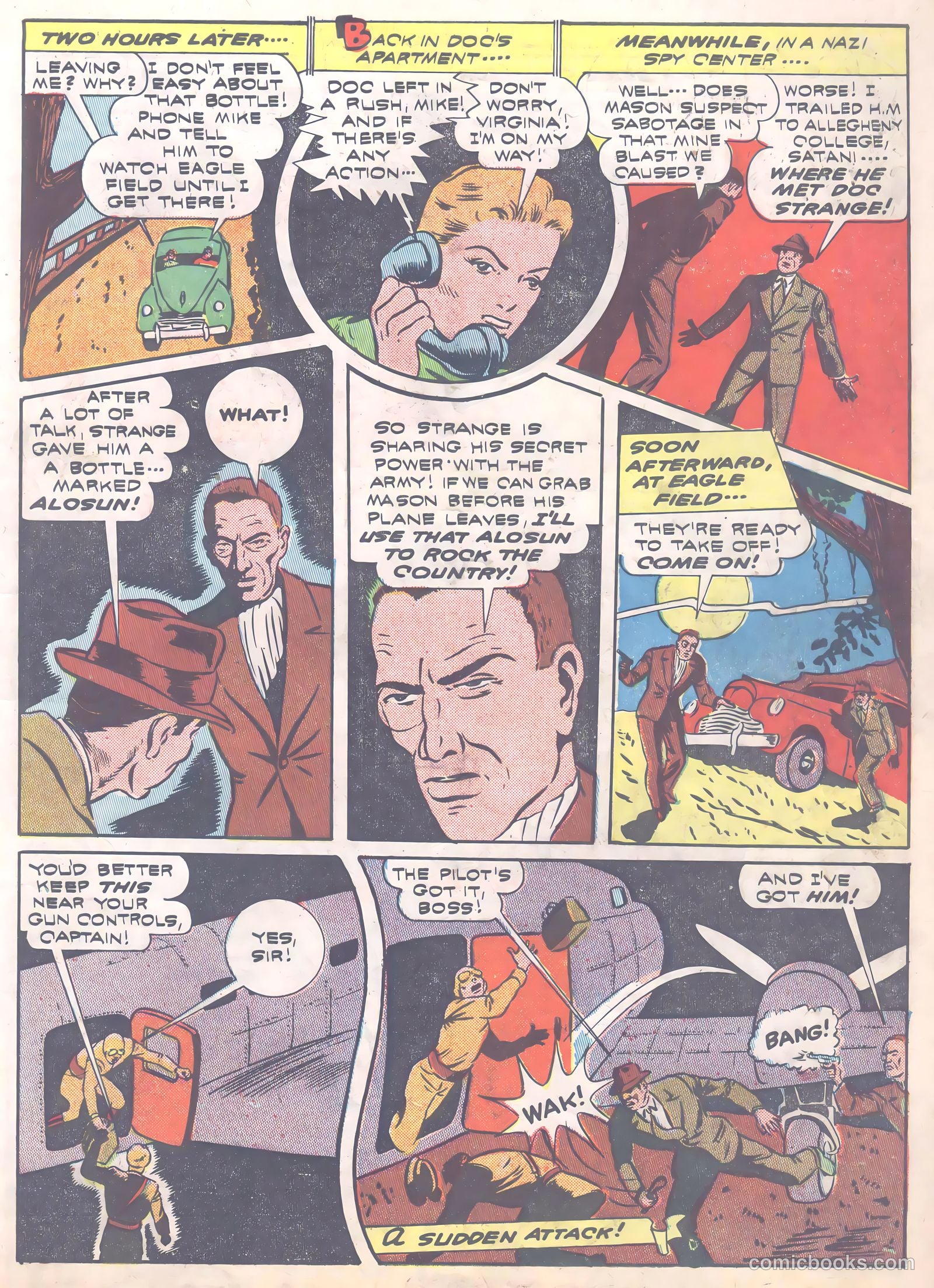 Thrilling Comics #32 (1940) — page 15 of 68