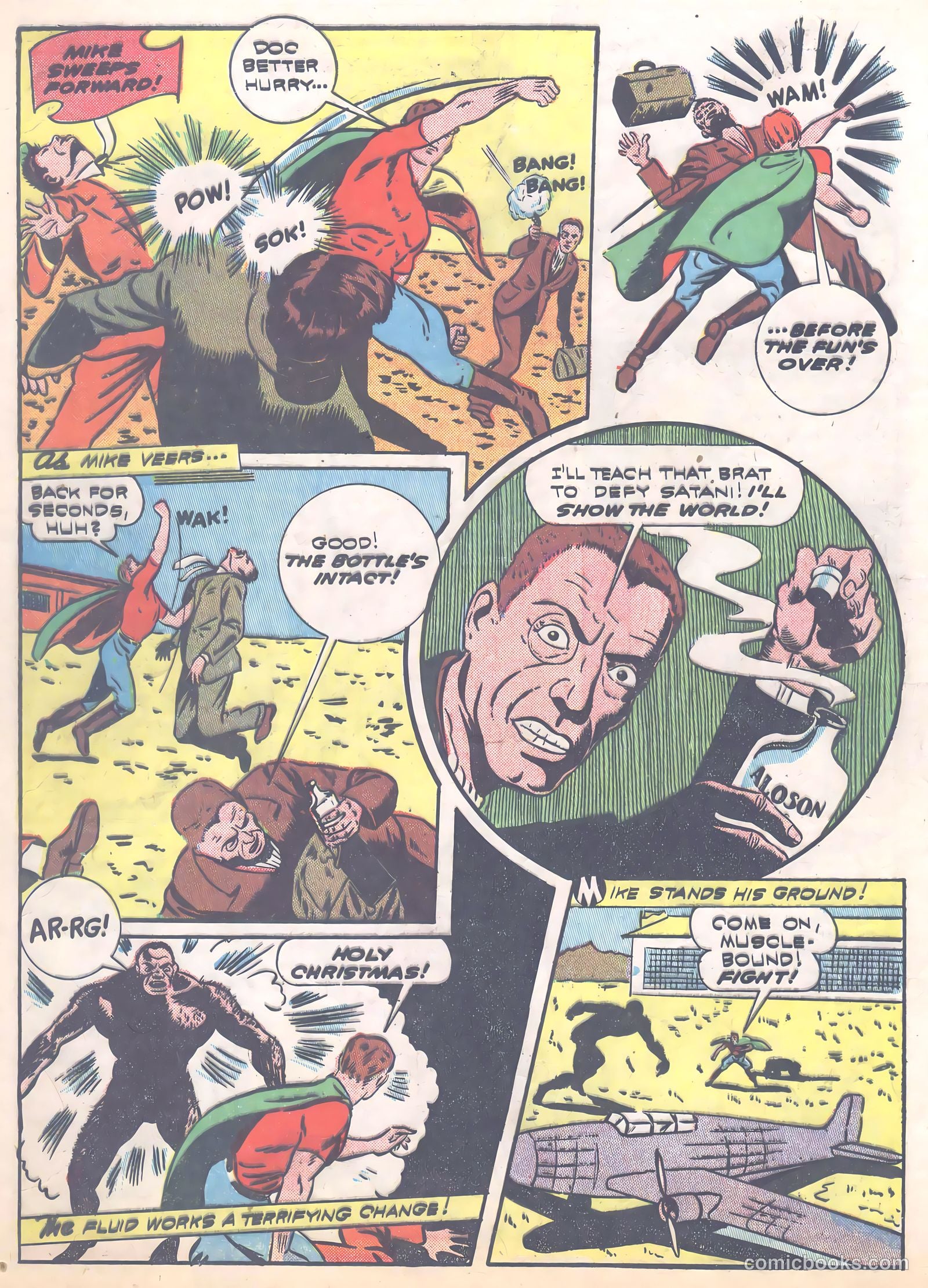 Thrilling Comics #32 (1940) — page 16 of 68