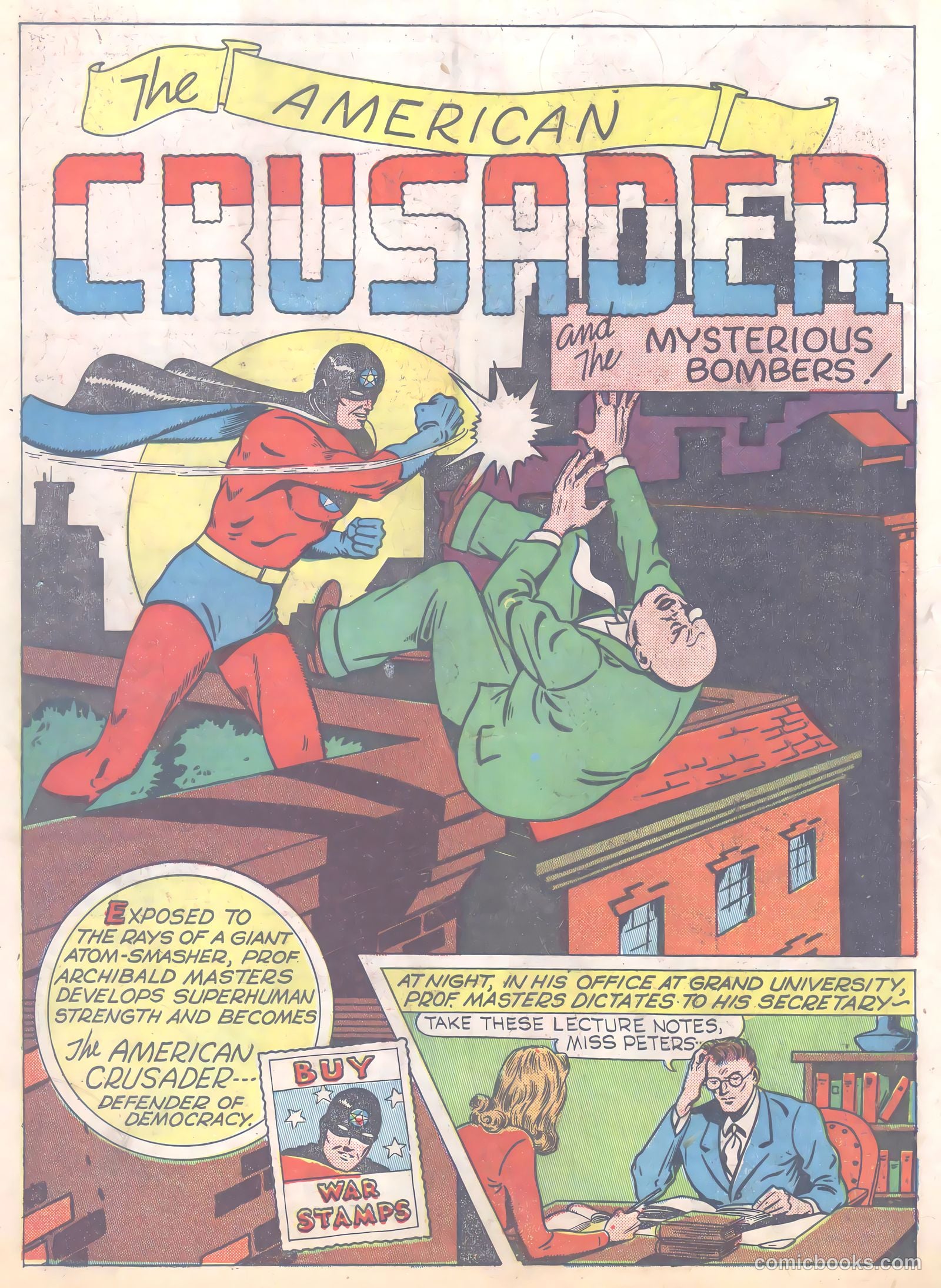 Thrilling Comics #32 (1940) — page 18 of 68