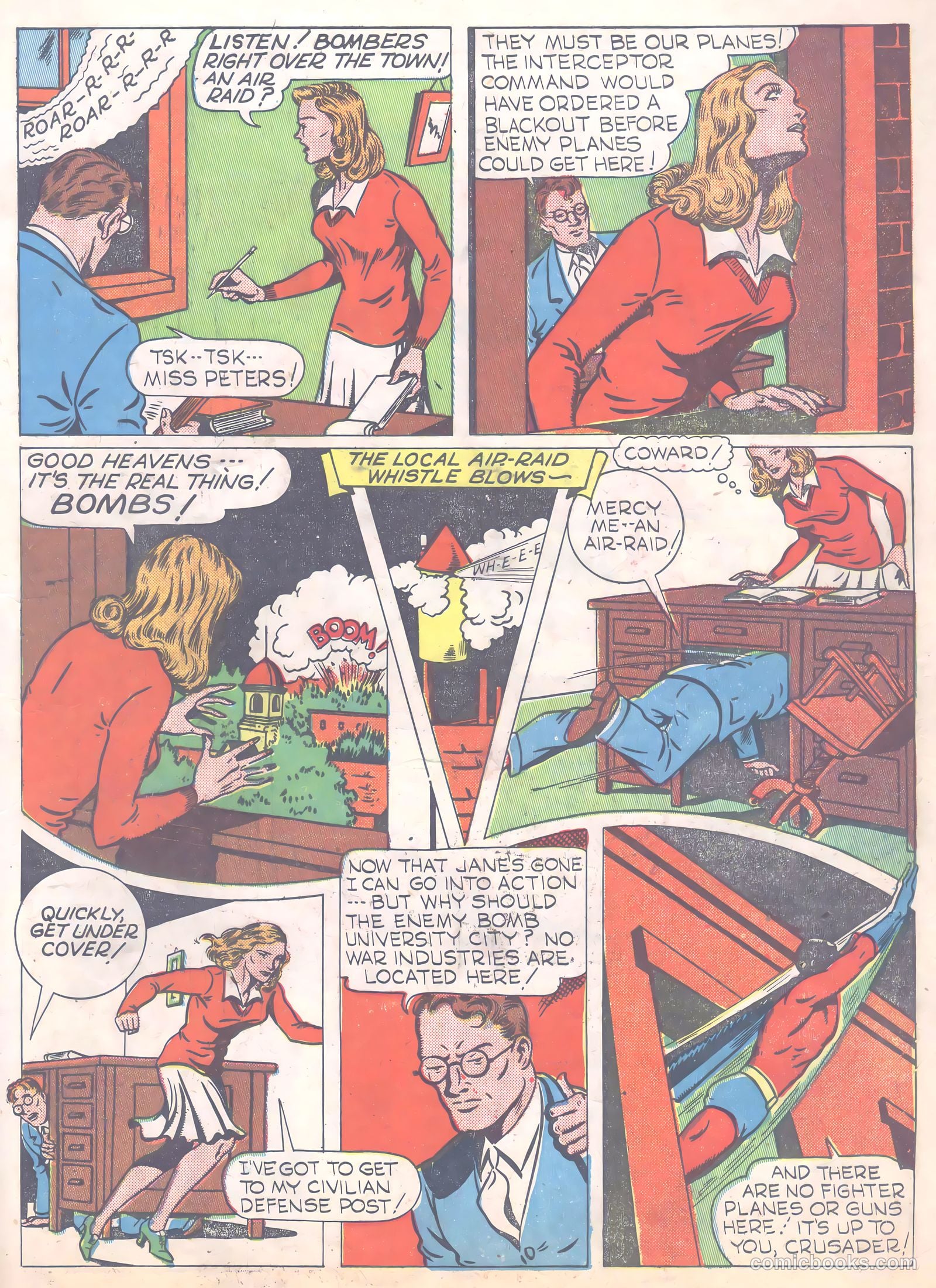 Thrilling Comics #32 (1940) — page 19 of 68