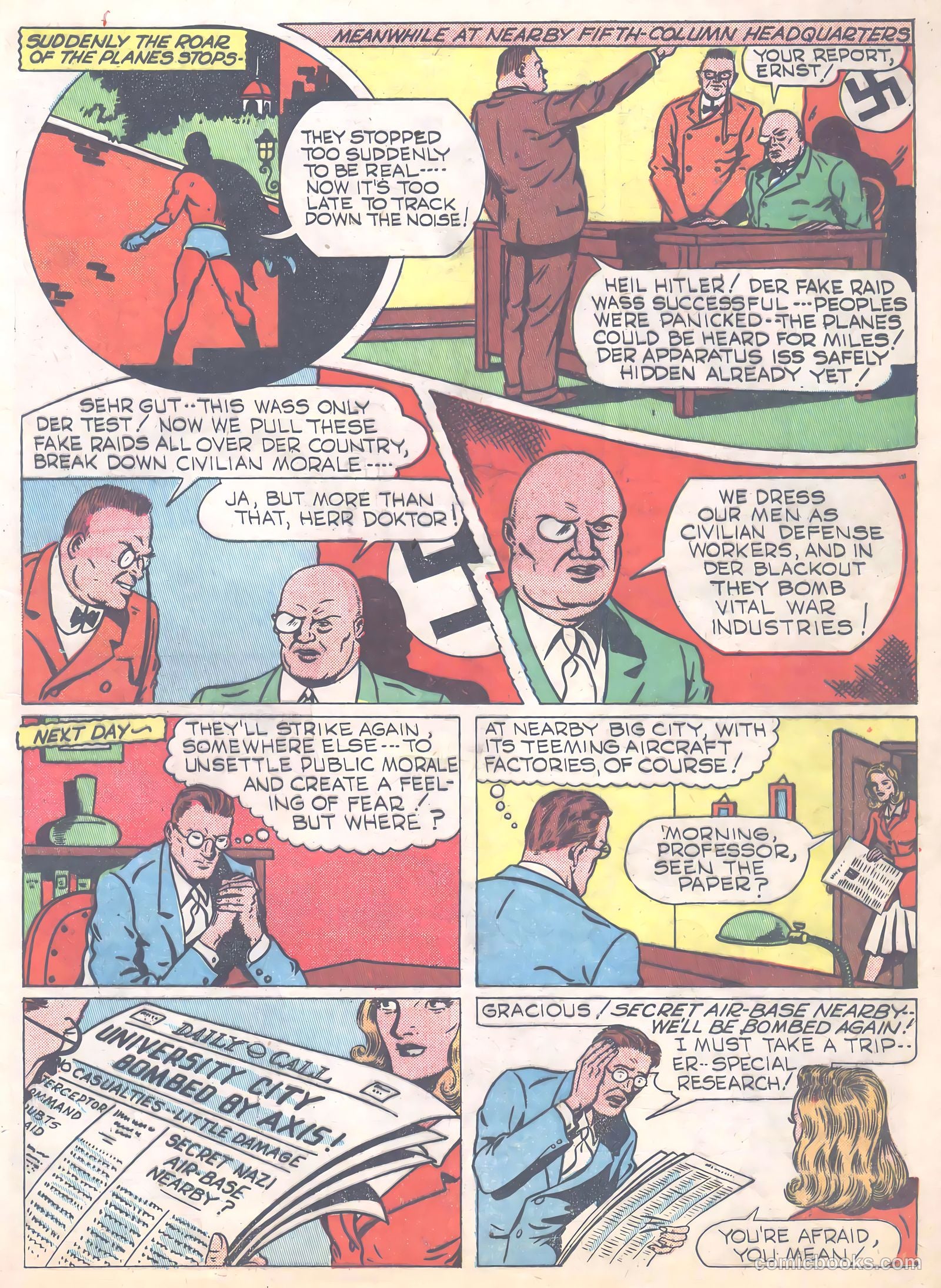Thrilling Comics #32 (1940) — page 21 of 68