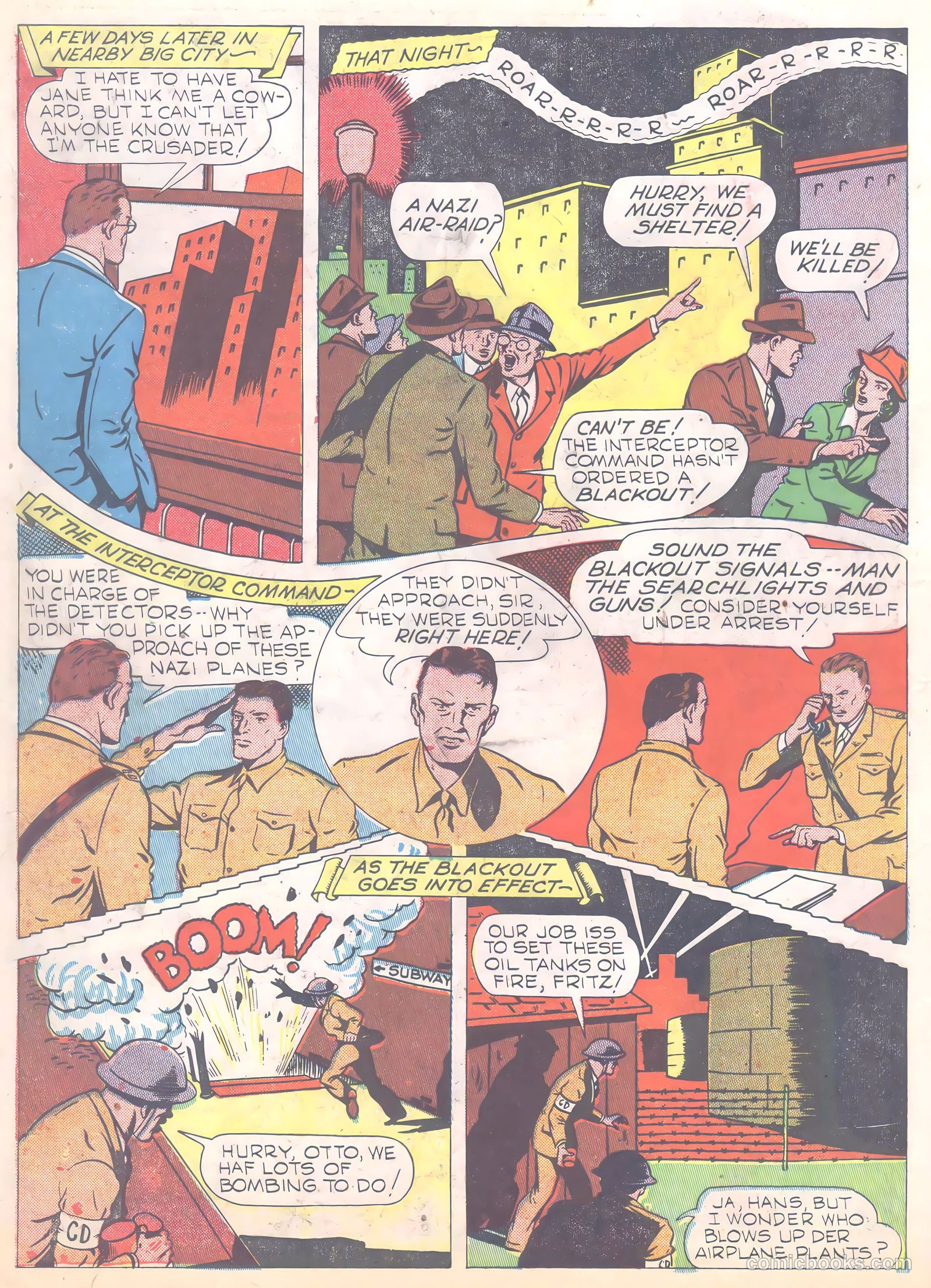 Thrilling Comics #32 (1940) — page 22 of 68