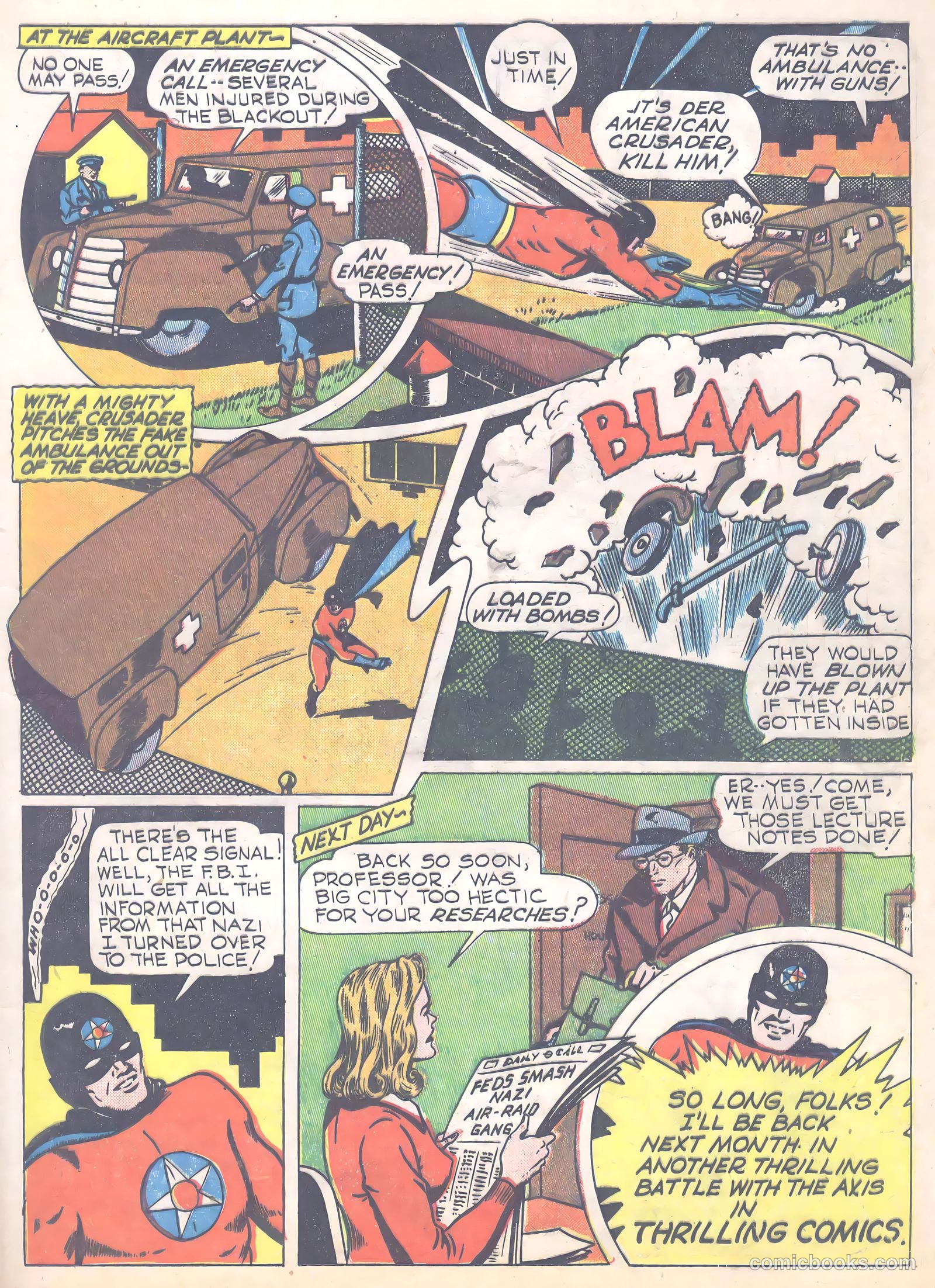 Thrilling Comics #32 (1940) — page 25 of 68