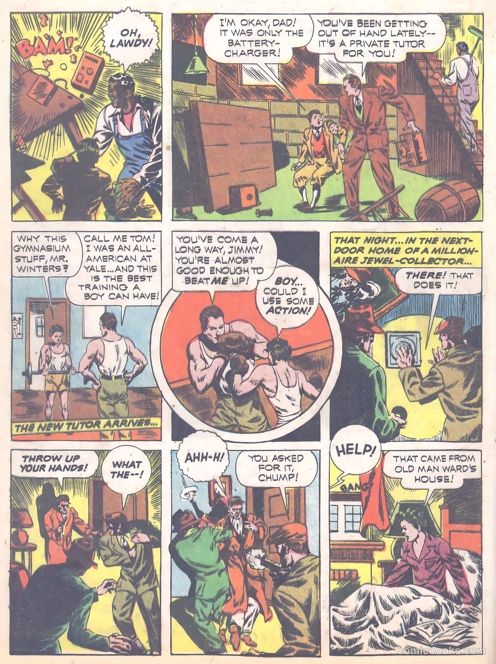 Thrilling Comics #32 (1940) — page 28 of 68
