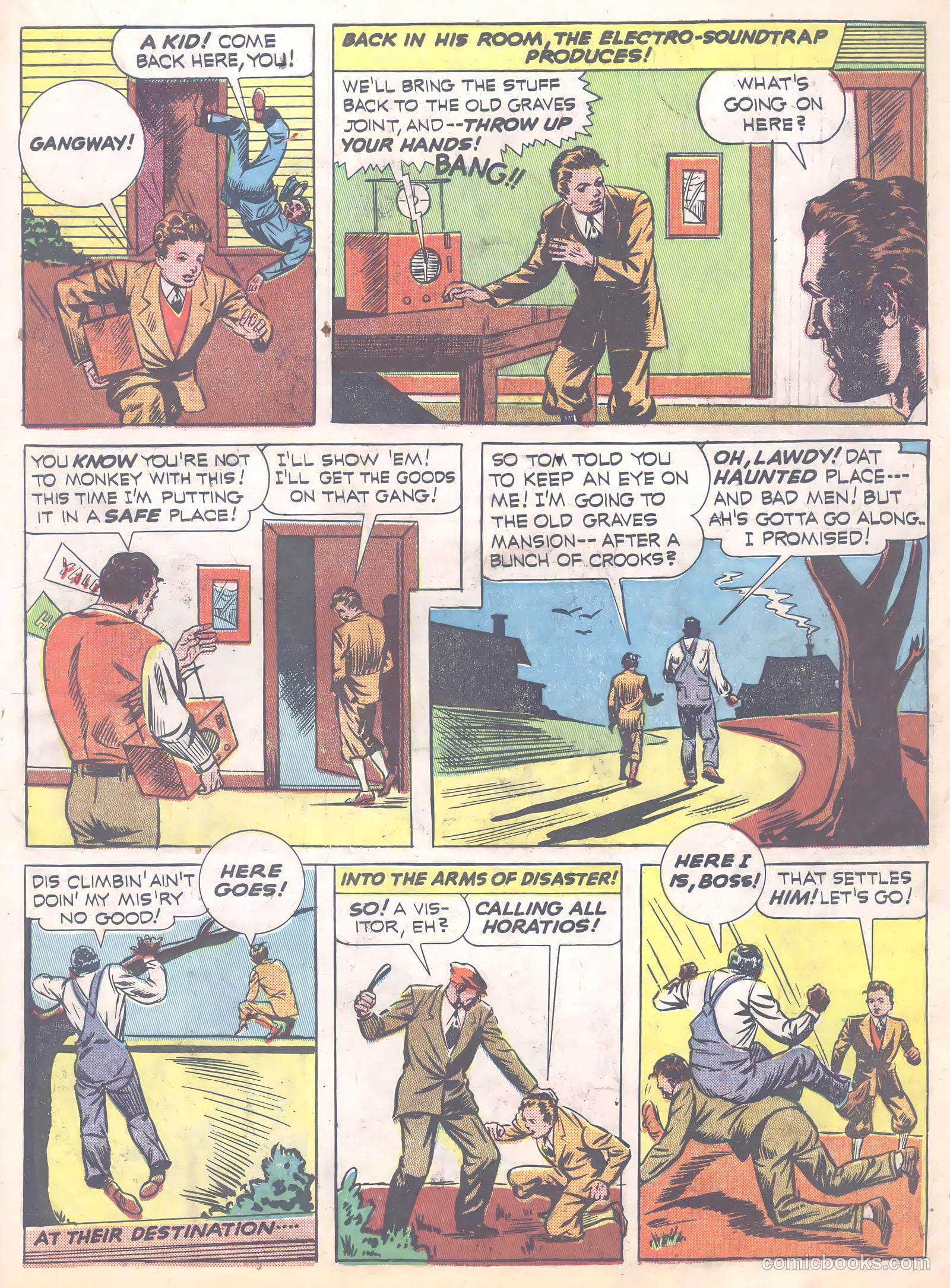 Thrilling Comics #32 (1940) — page 31 of 68