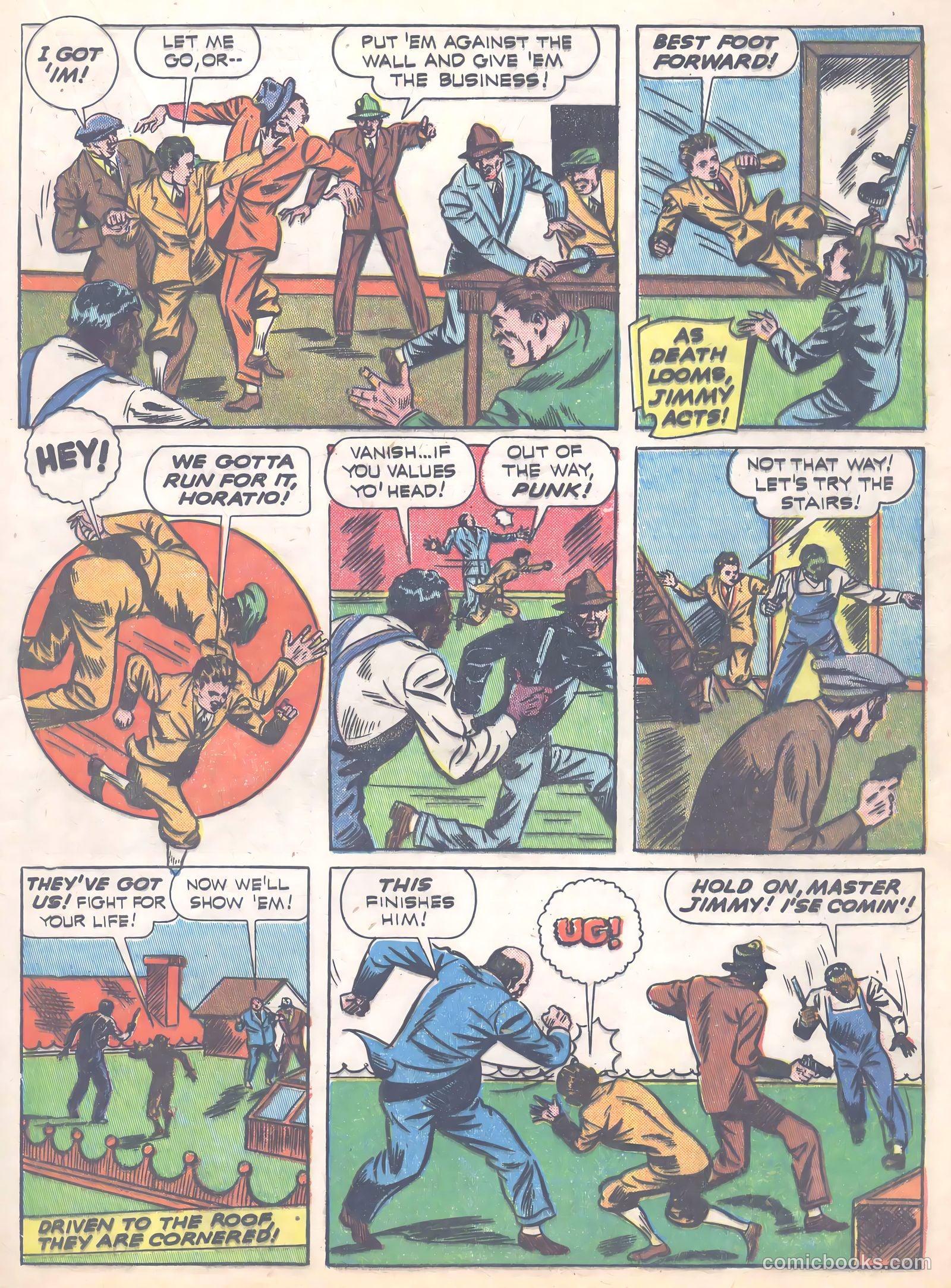Thrilling Comics #32 (1940) — page 33 of 68