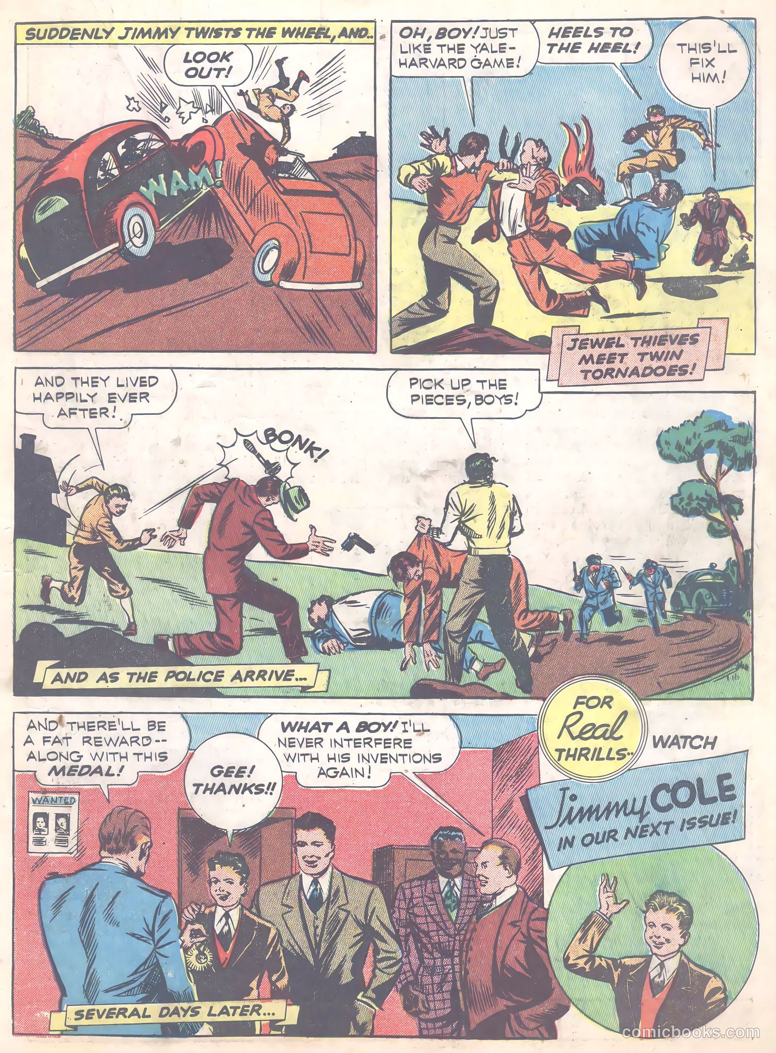 Thrilling Comics #32 (1940) — page 35 of 68