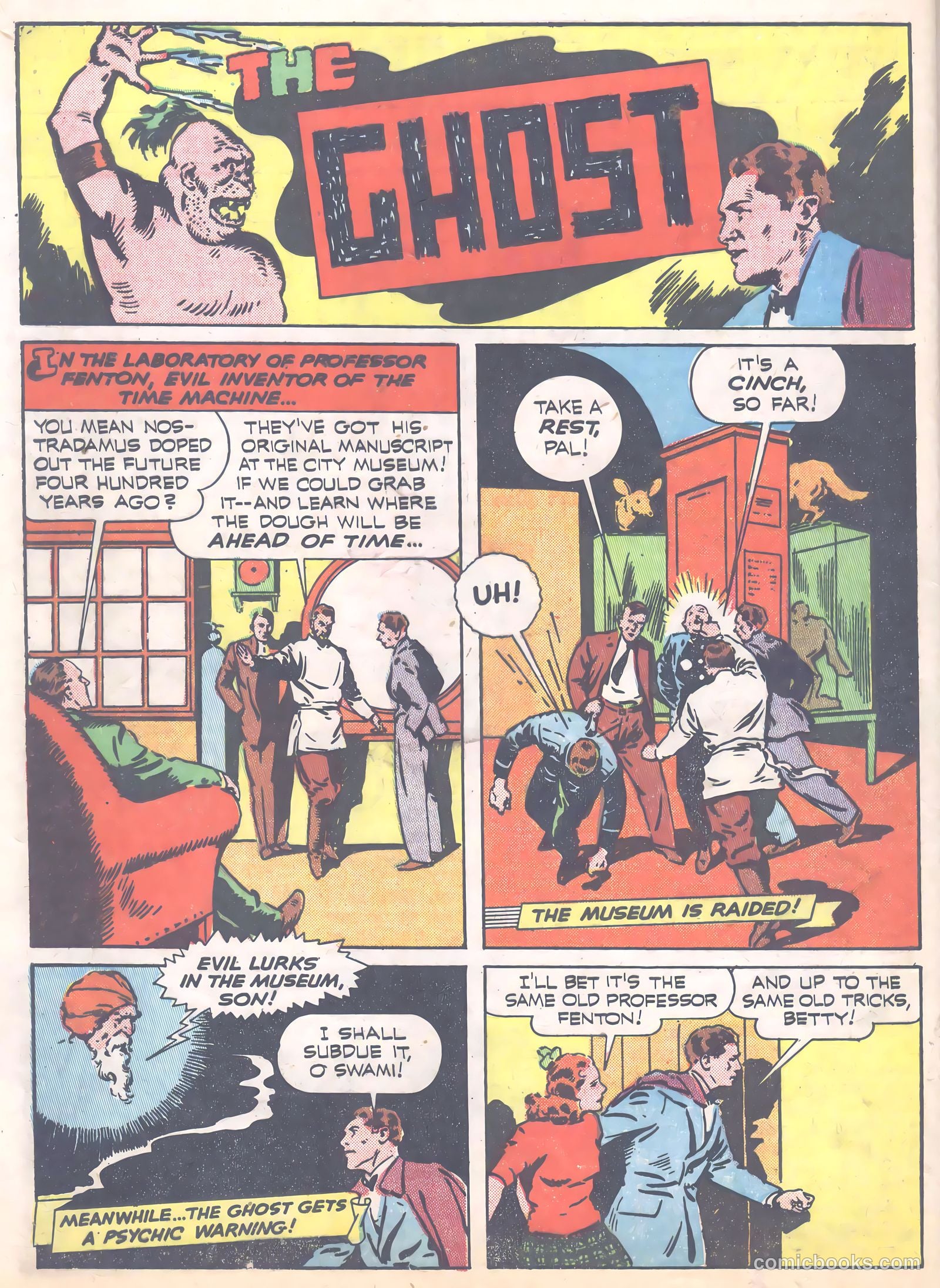 Thrilling Comics #32 (1940) — page 48 of 68