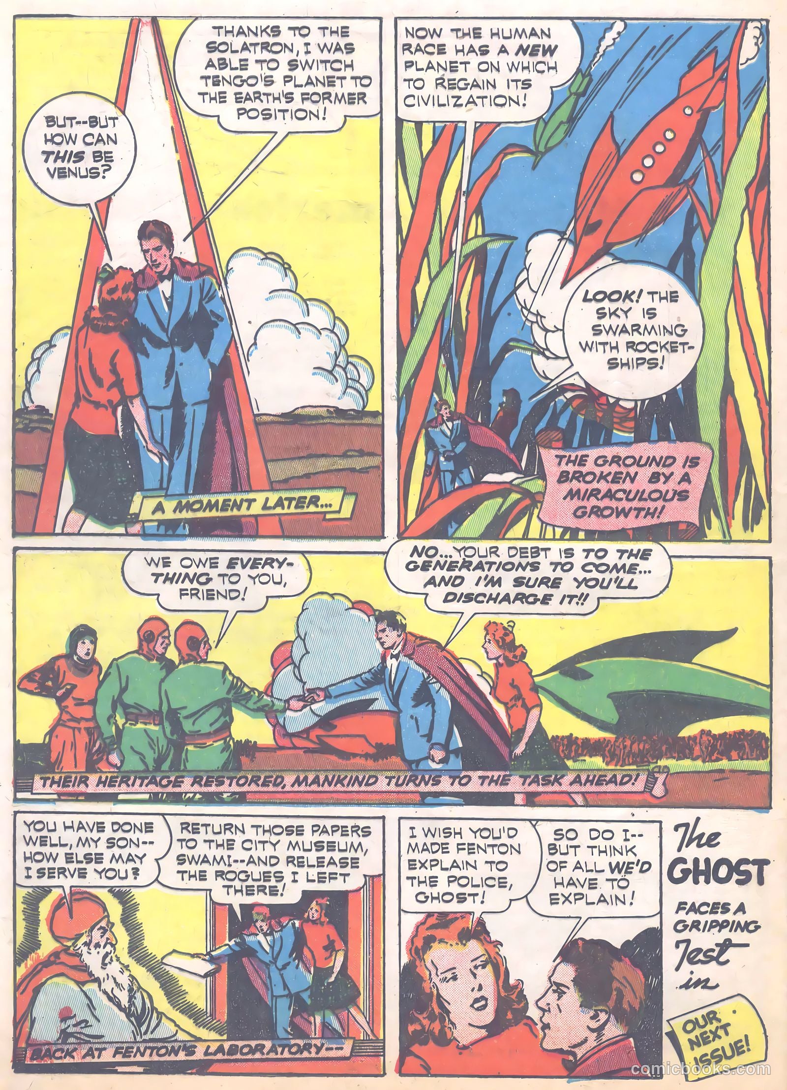 Thrilling Comics #32 (1940) — page 56 of 68