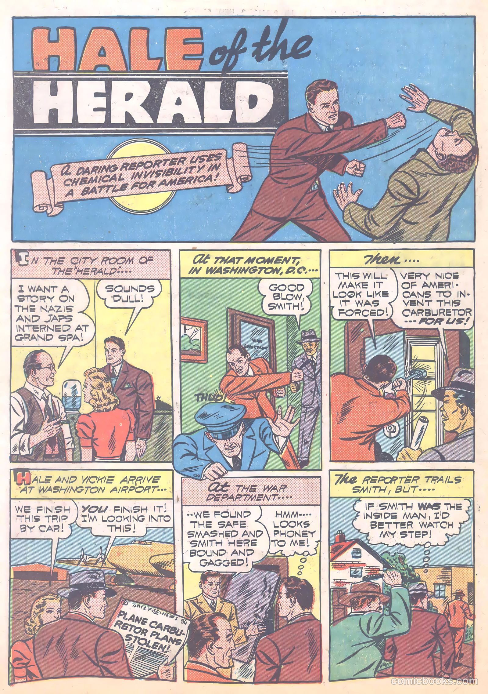 Thrilling Comics #32 (1940) — page 58 of 68