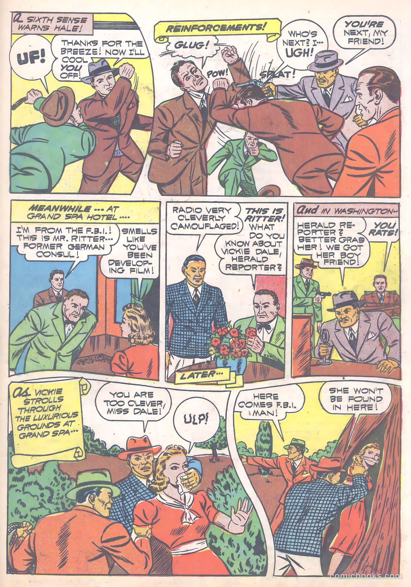 Thrilling Comics #32 (1940) — page 59 of 68
