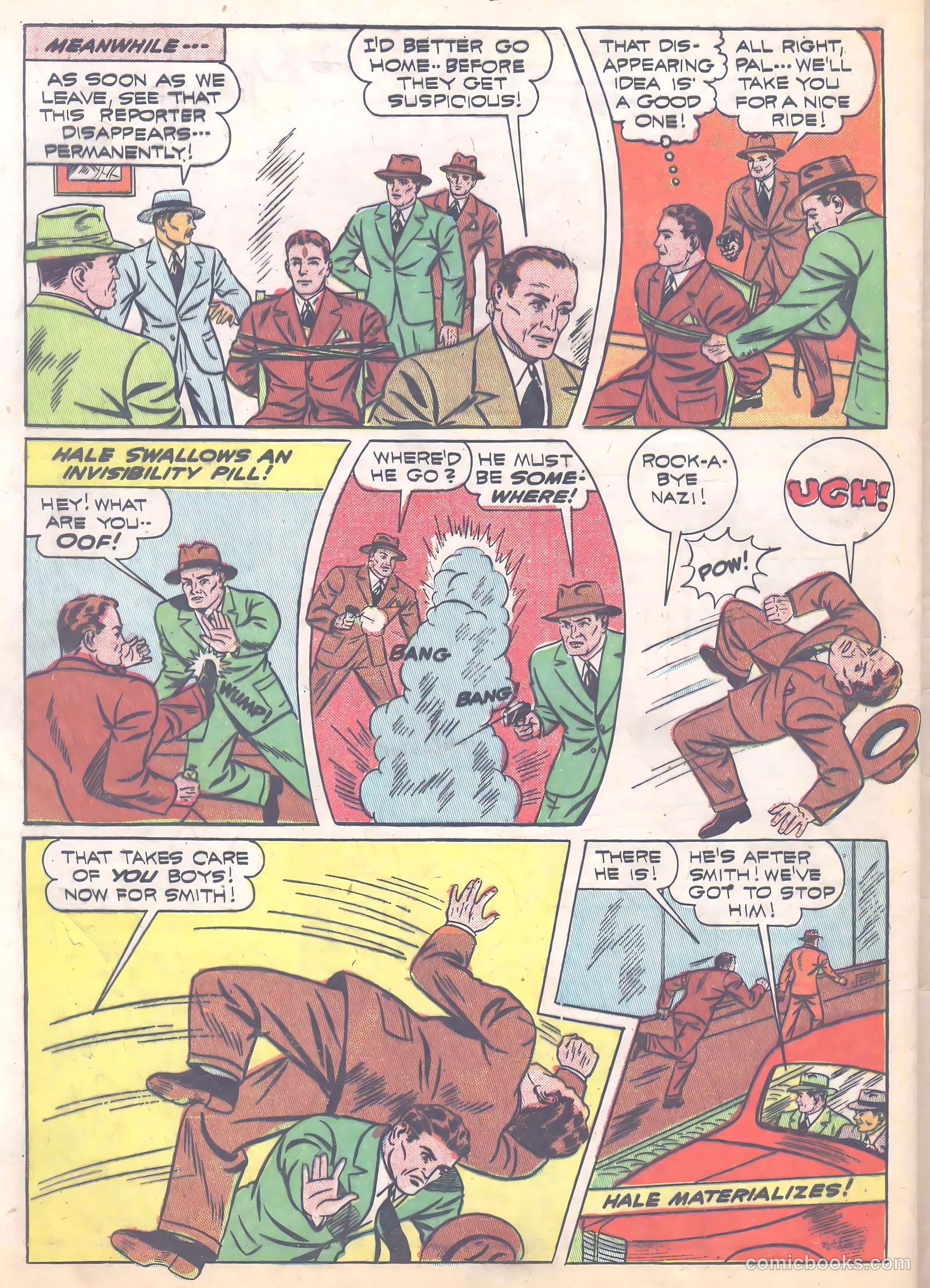Thrilling Comics #32 (1940) — page 60 of 68