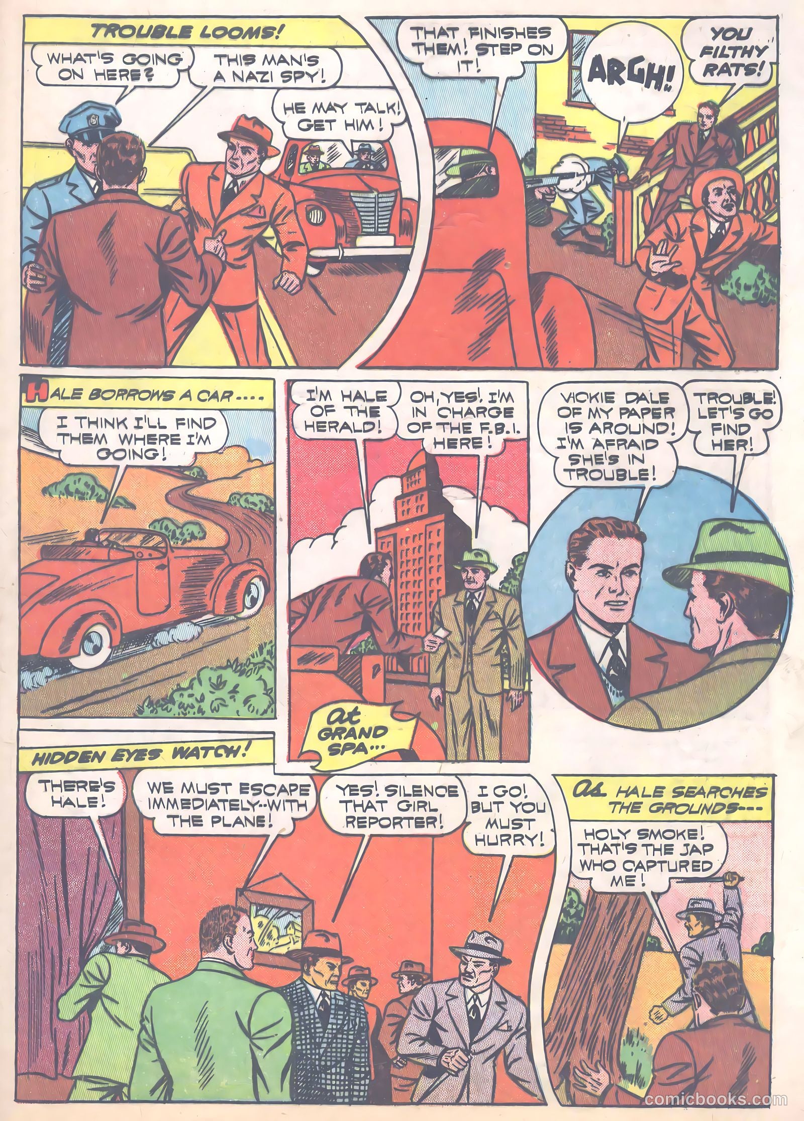 Thrilling Comics #32 (1940) — page 61 of 68