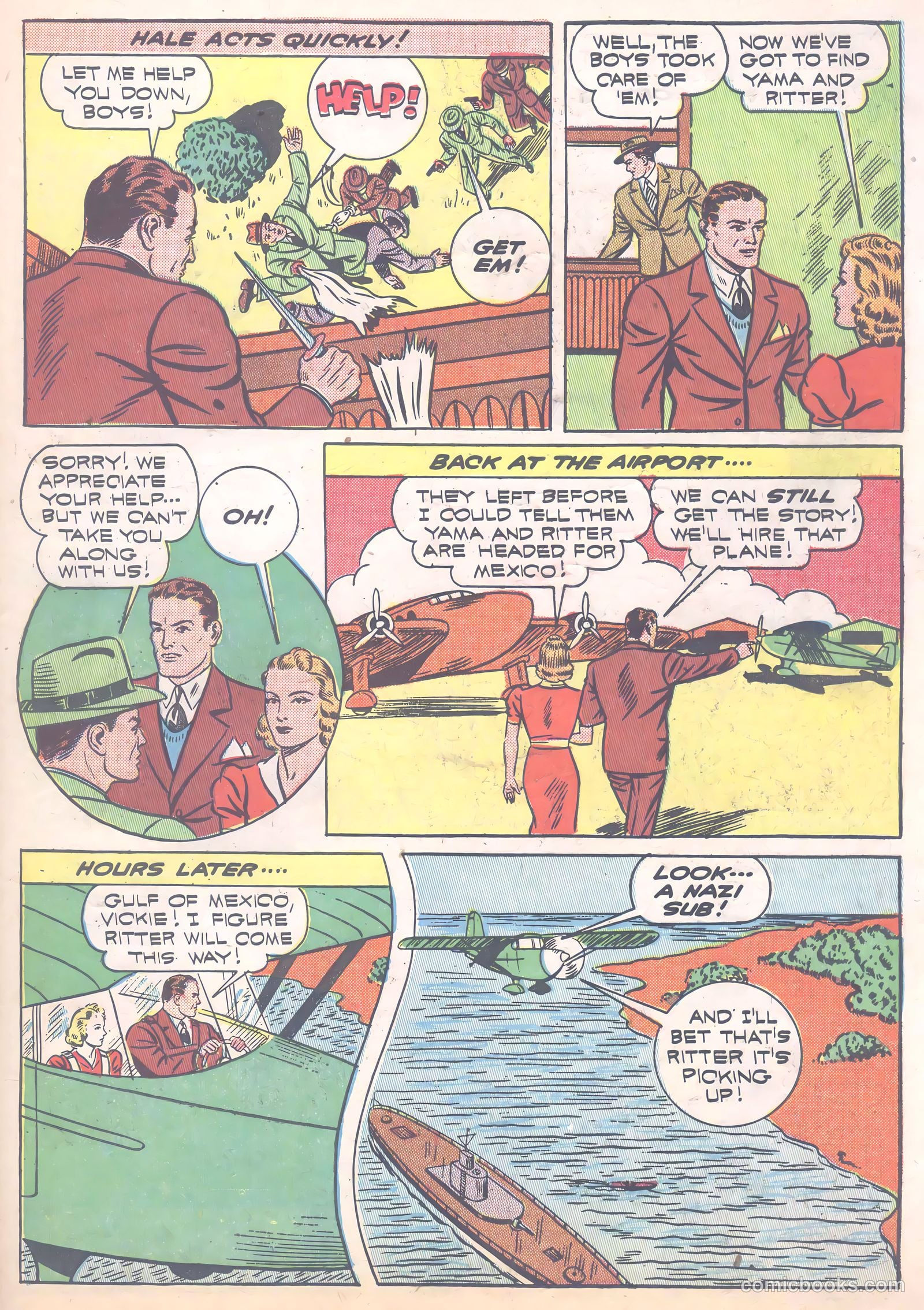 Thrilling Comics #32 (1940) — page 63 of 68