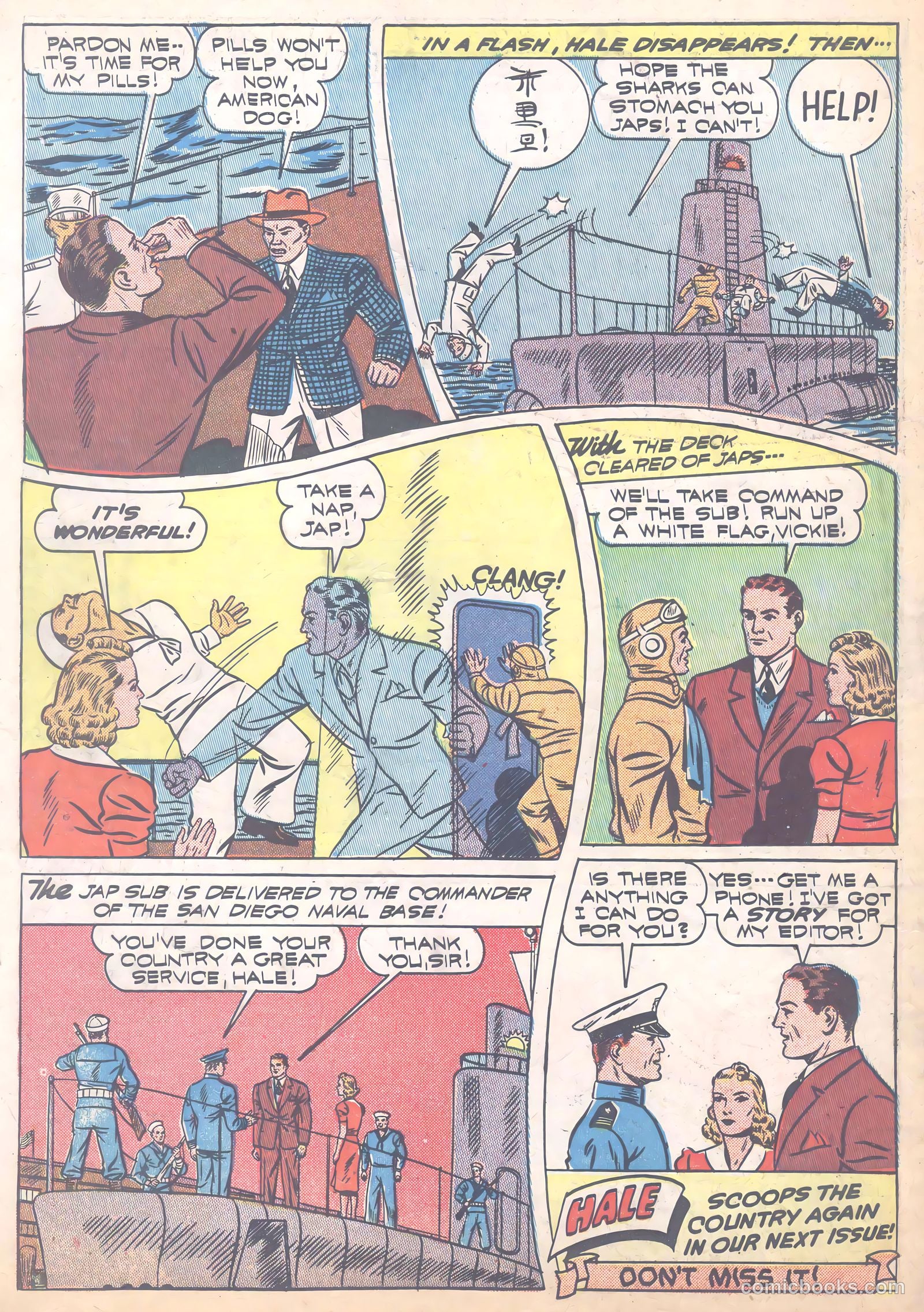 Thrilling Comics #32 (1940) — page 66 of 68
