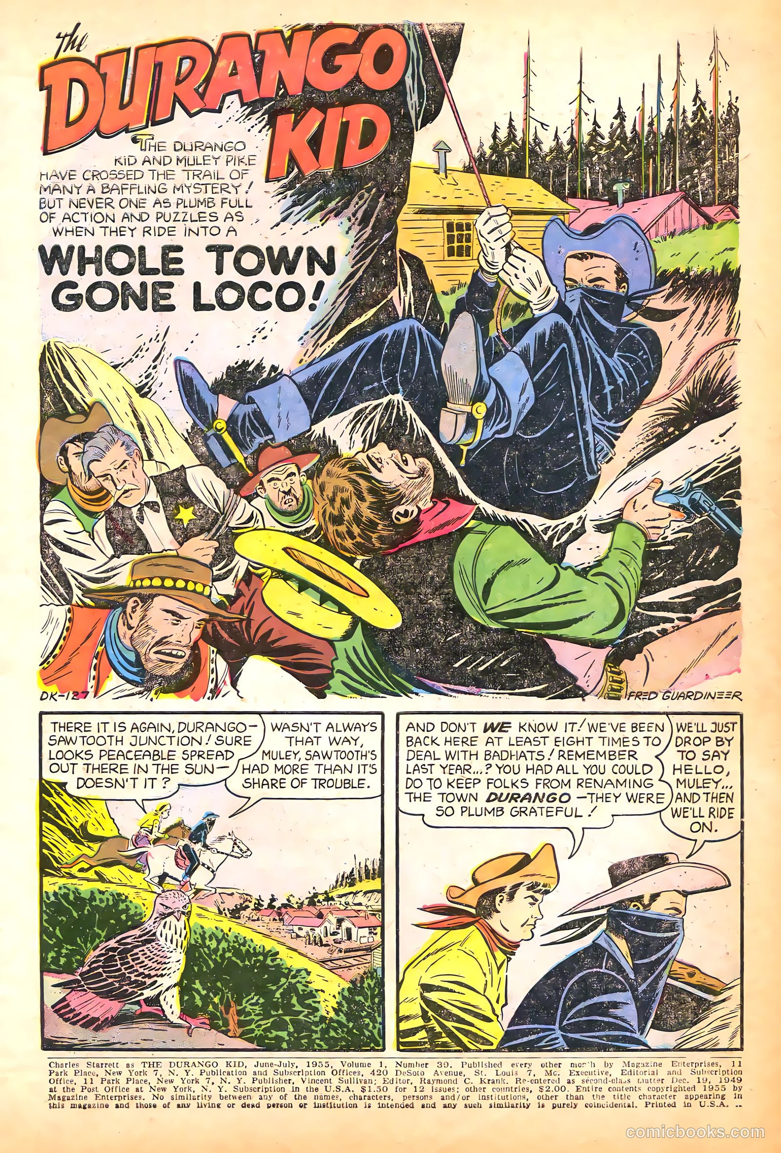 Durango Kid #39 (1955) — page 3 of 36
