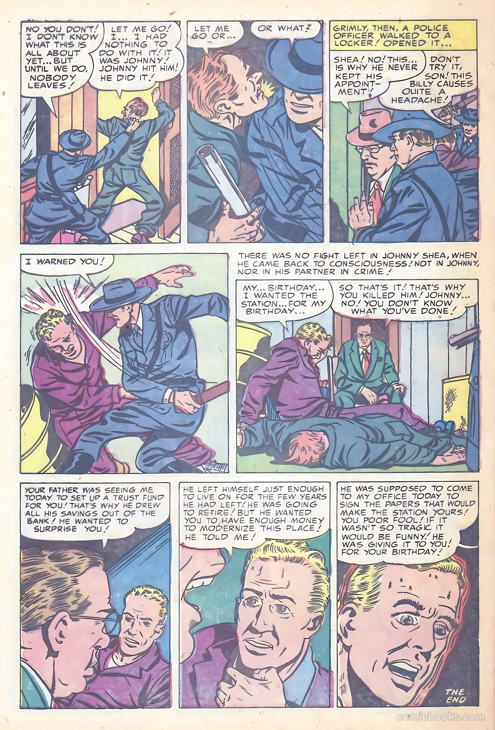 Headline Comics #65 (1949) — page 32 of 36