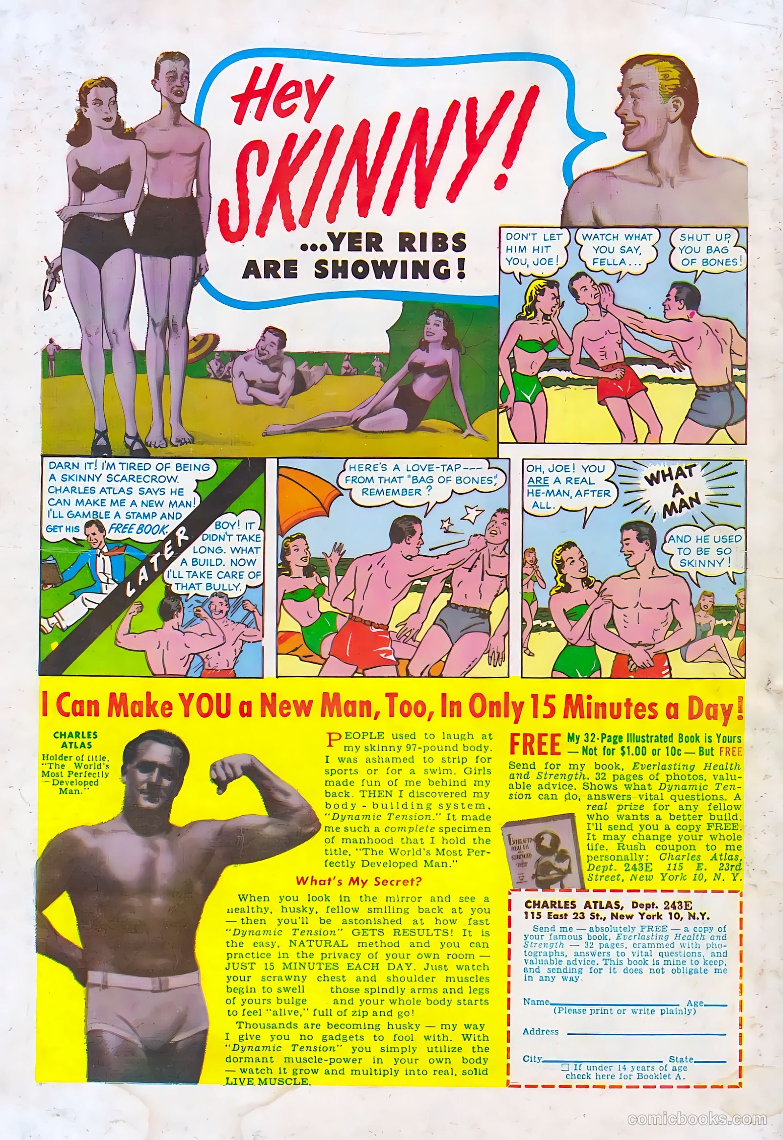 Headline Comics #65 (1949) — page 36 of 36