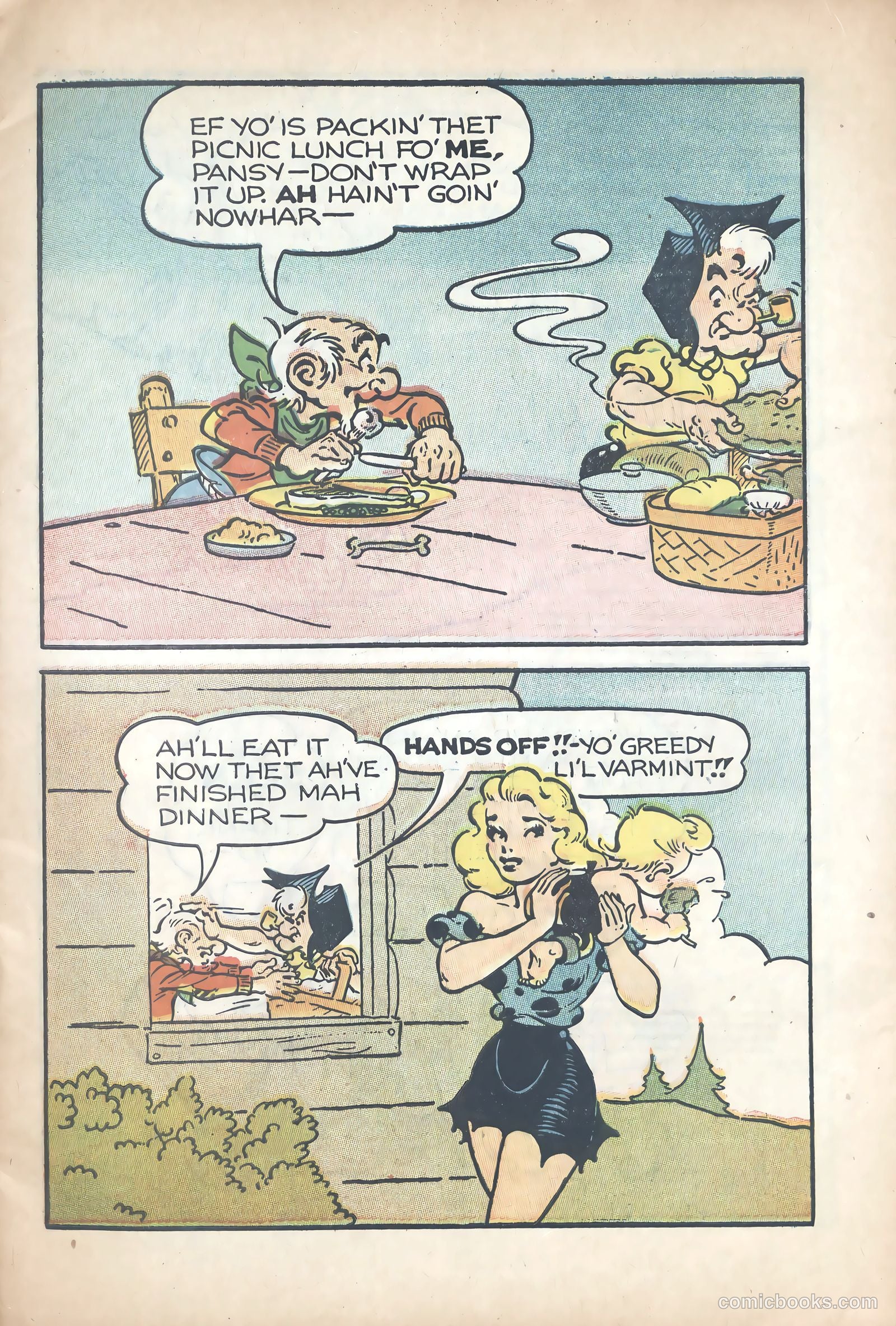 Mammy Yokum and the Great Dogpatch Mystery #nn (1956) — page 3 of 20