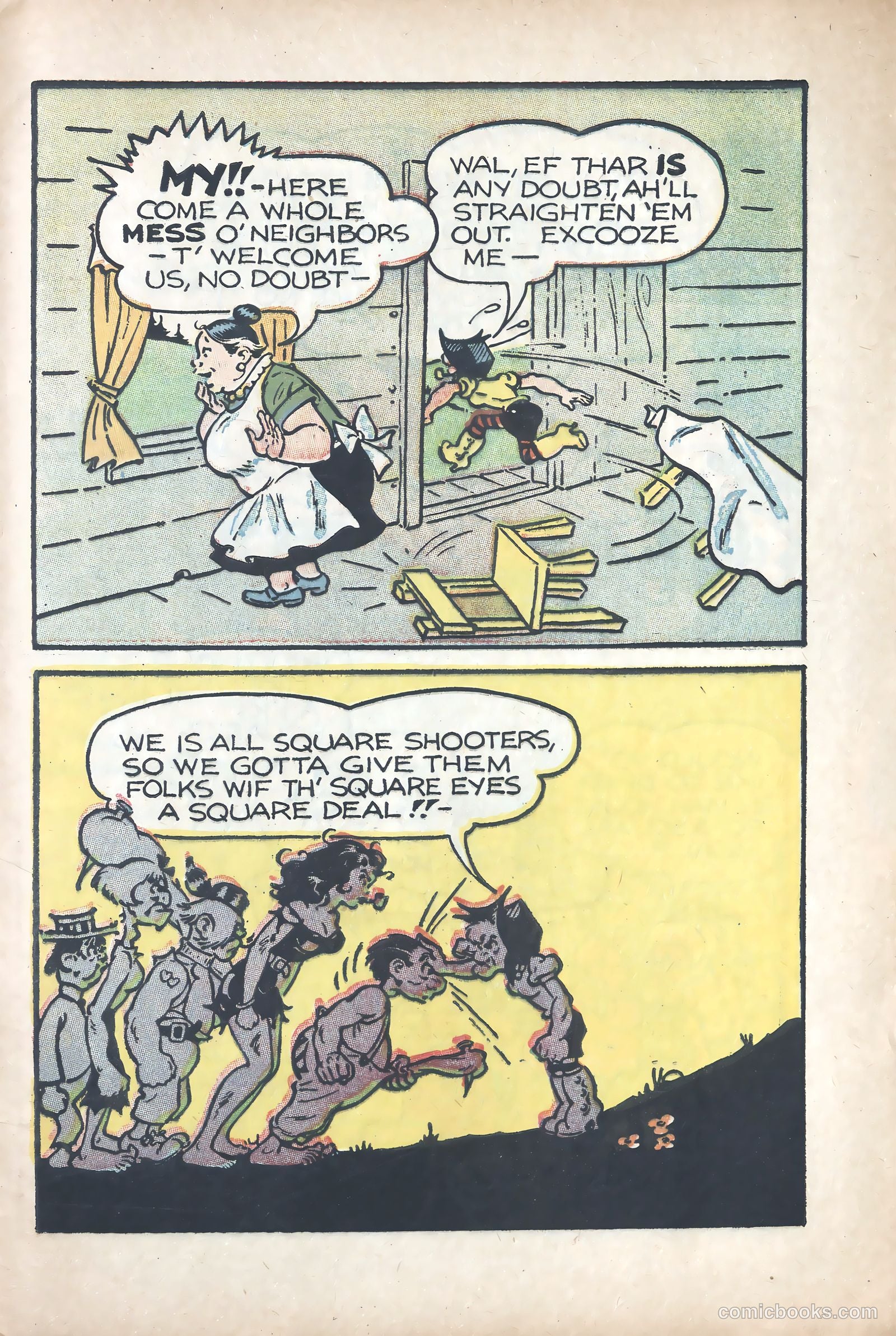 Mammy Yokum and the Great Dogpatch Mystery #nn (1956) — page 17 of 20