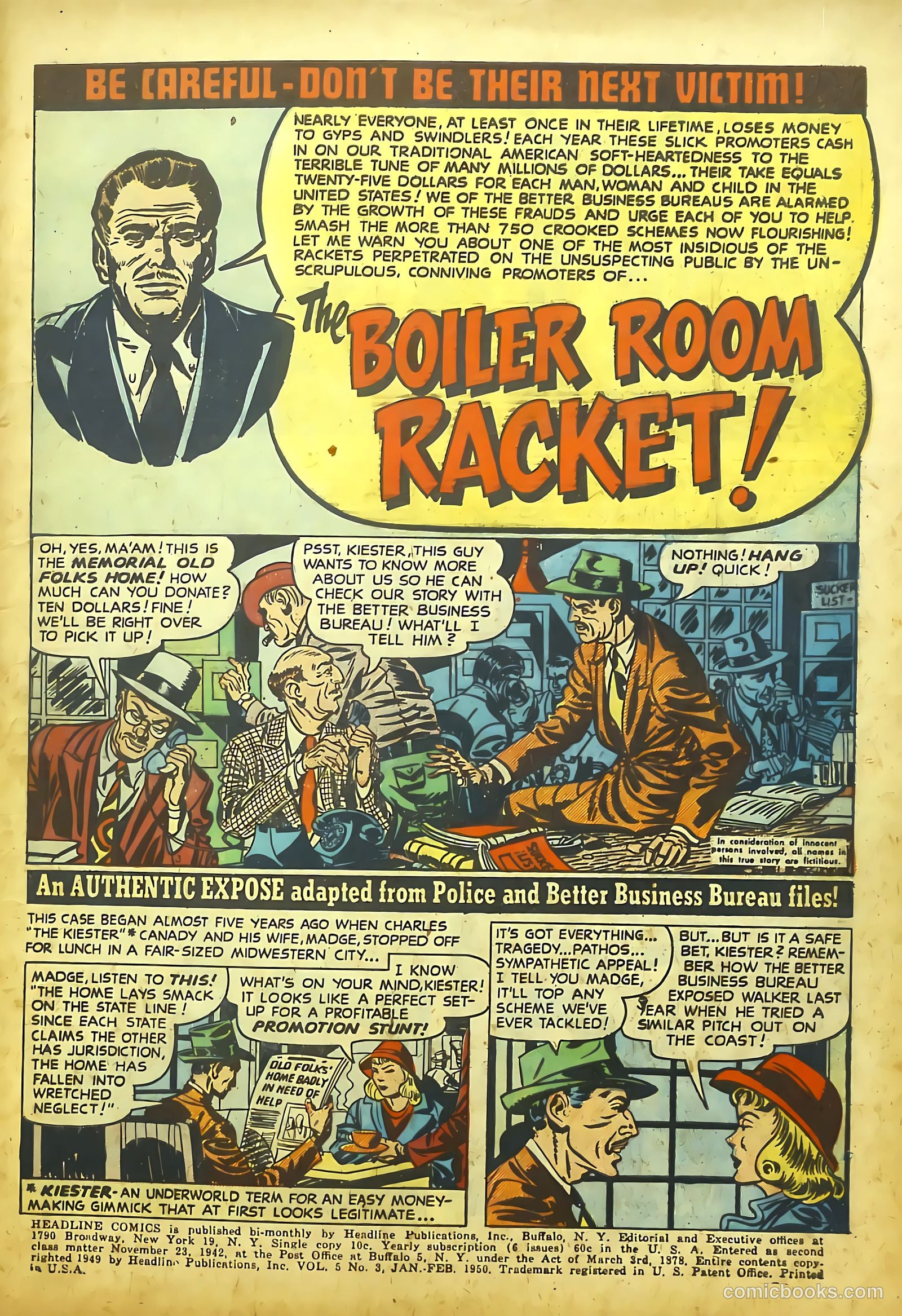 Headline Comics #39 (1949) — page 3 of 51