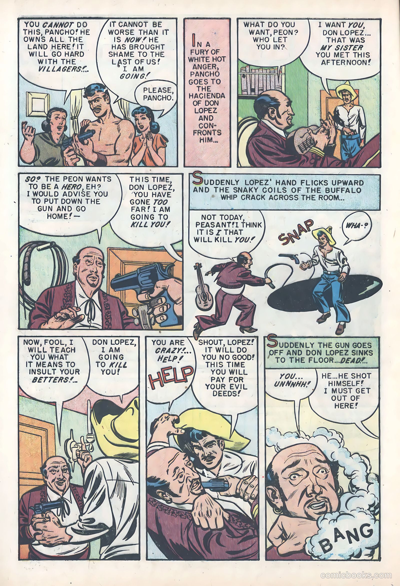 Pancho Villa #1 (1950) — page 4 of 37