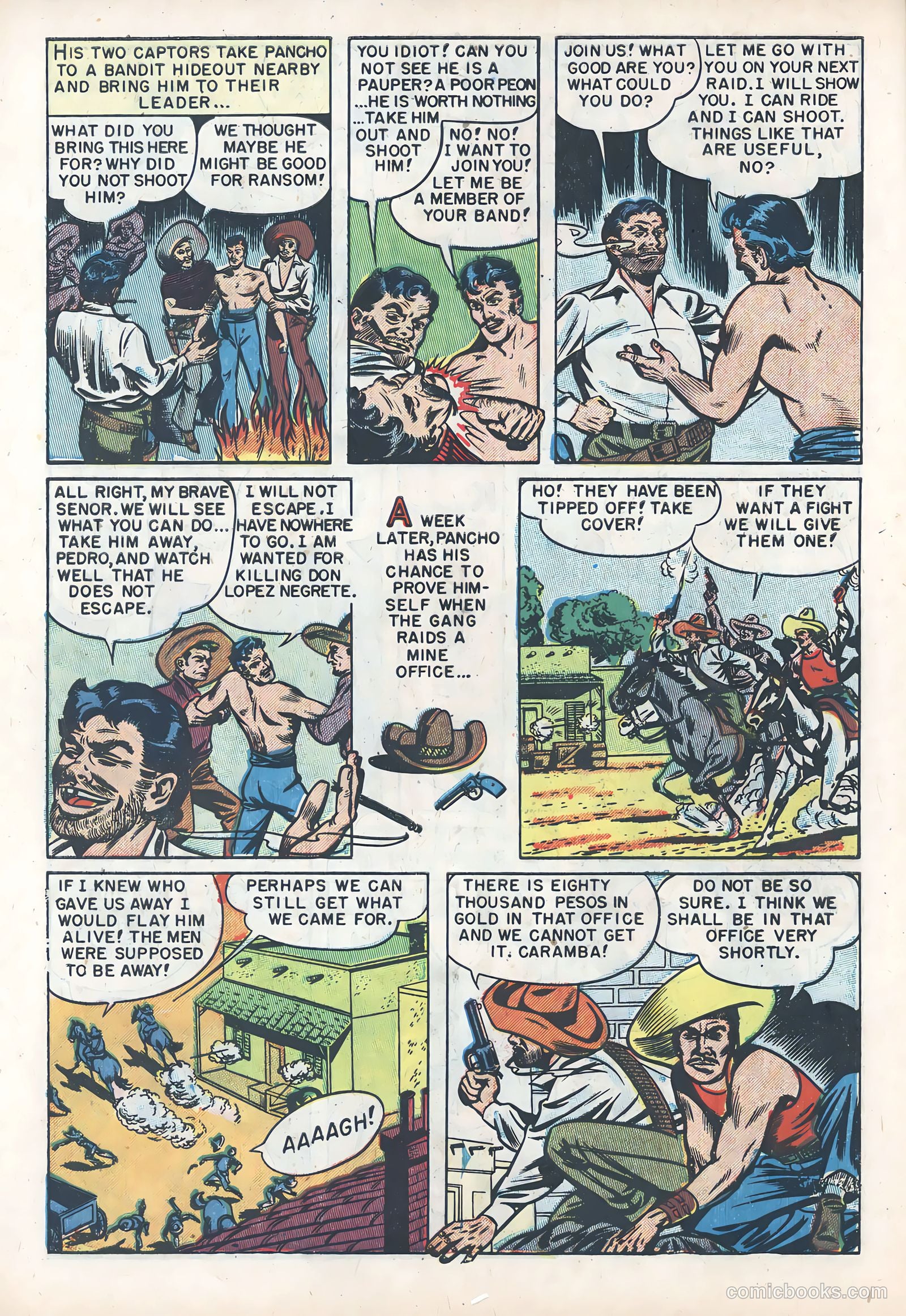 Pancho Villa #1 (1950) — page 6 of 37