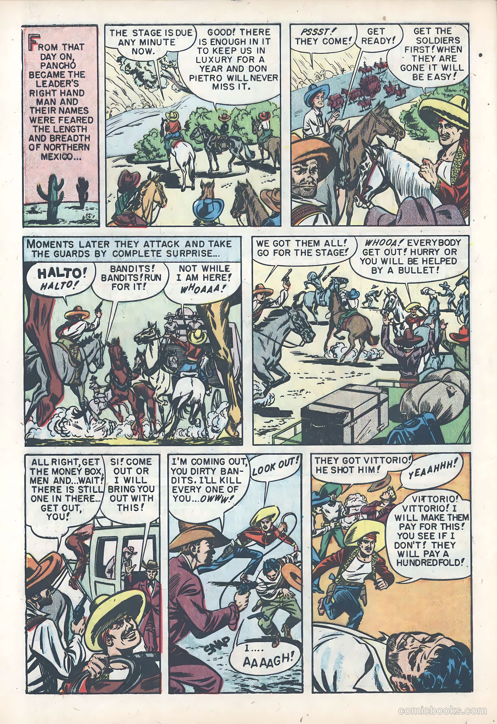 Pancho Villa #1 (1950) — page 8 of 37