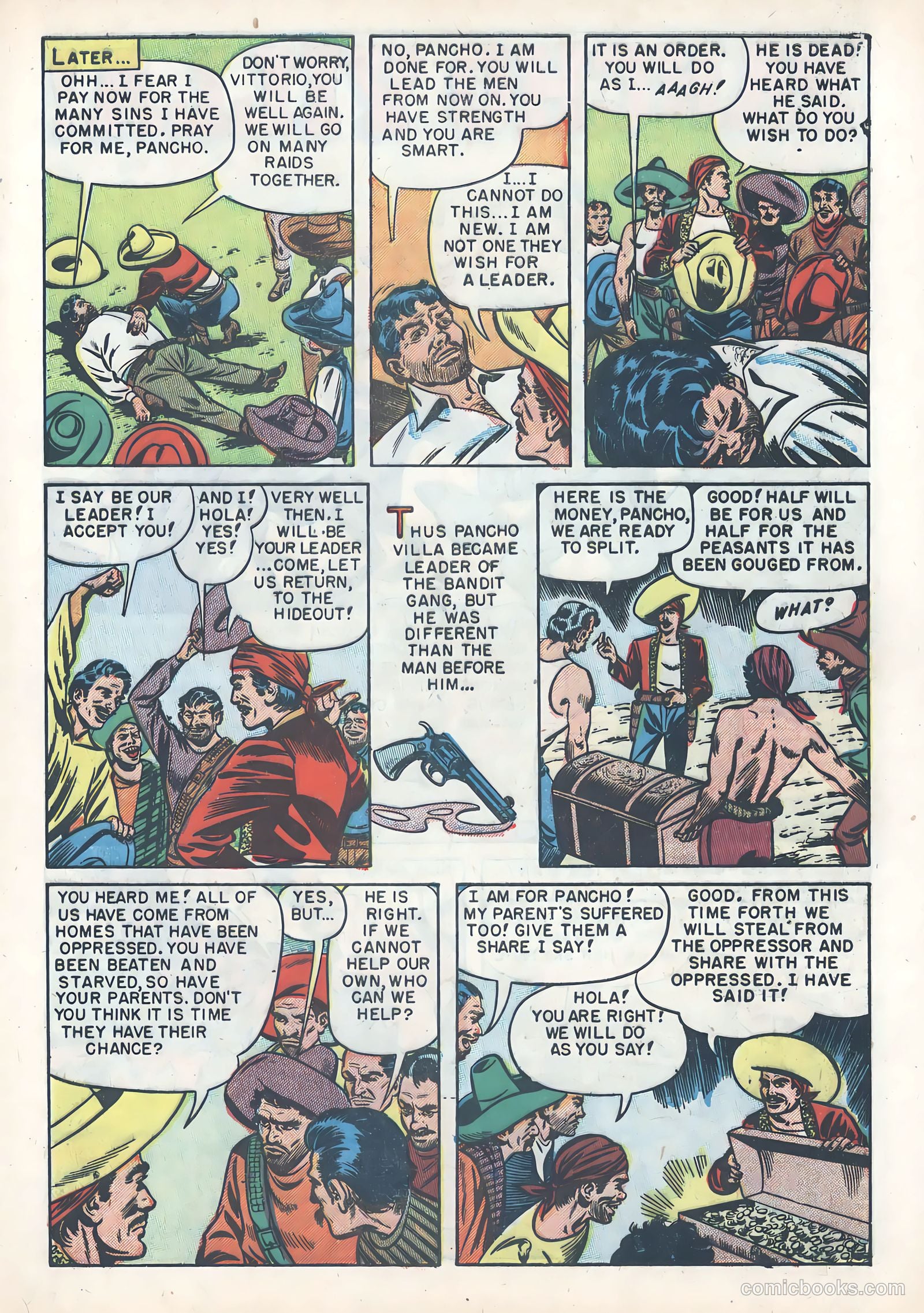 Pancho Villa #1 (1950) — page 9 of 37
