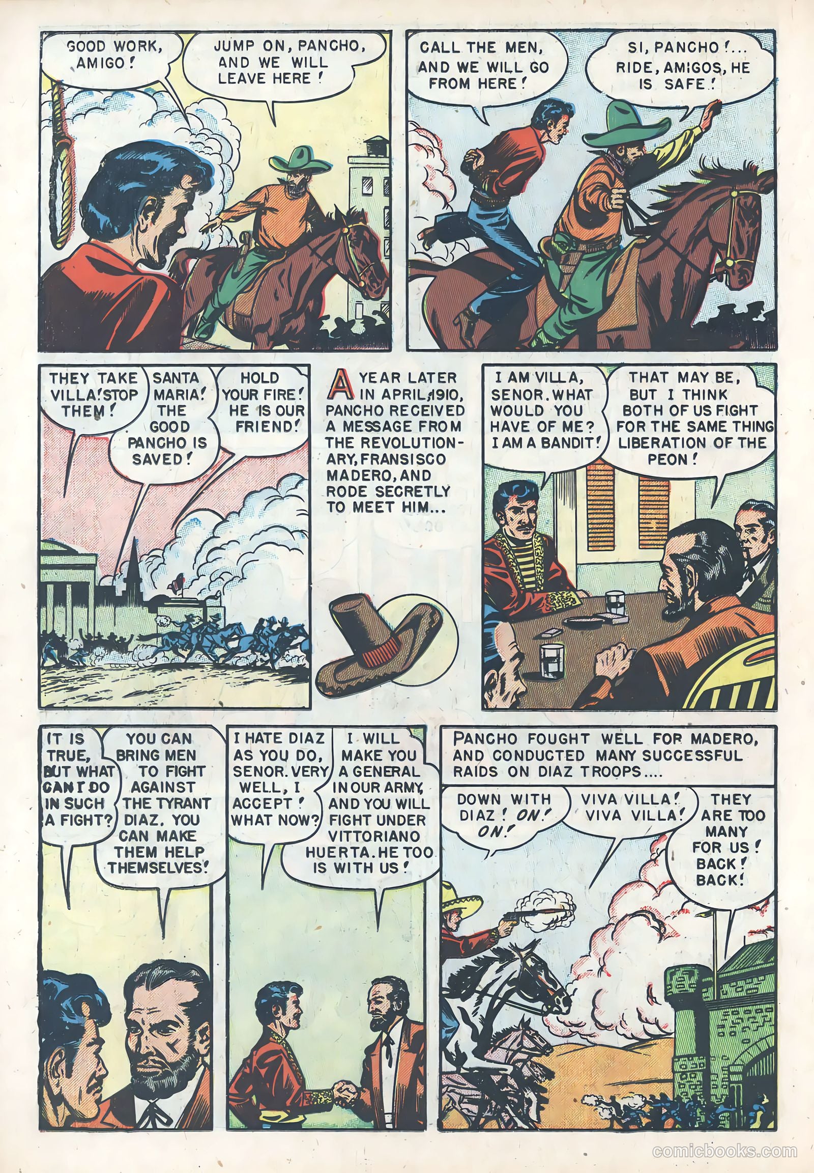 Pancho Villa #1 (1950) — page 14 of 37