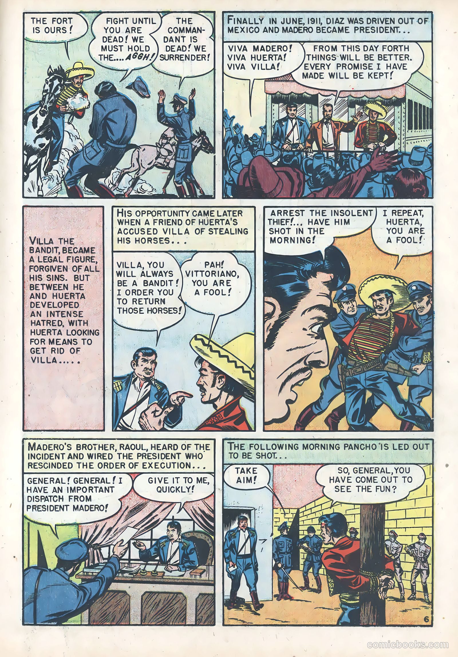 Pancho Villa #1 (1950) — page 15 of 37