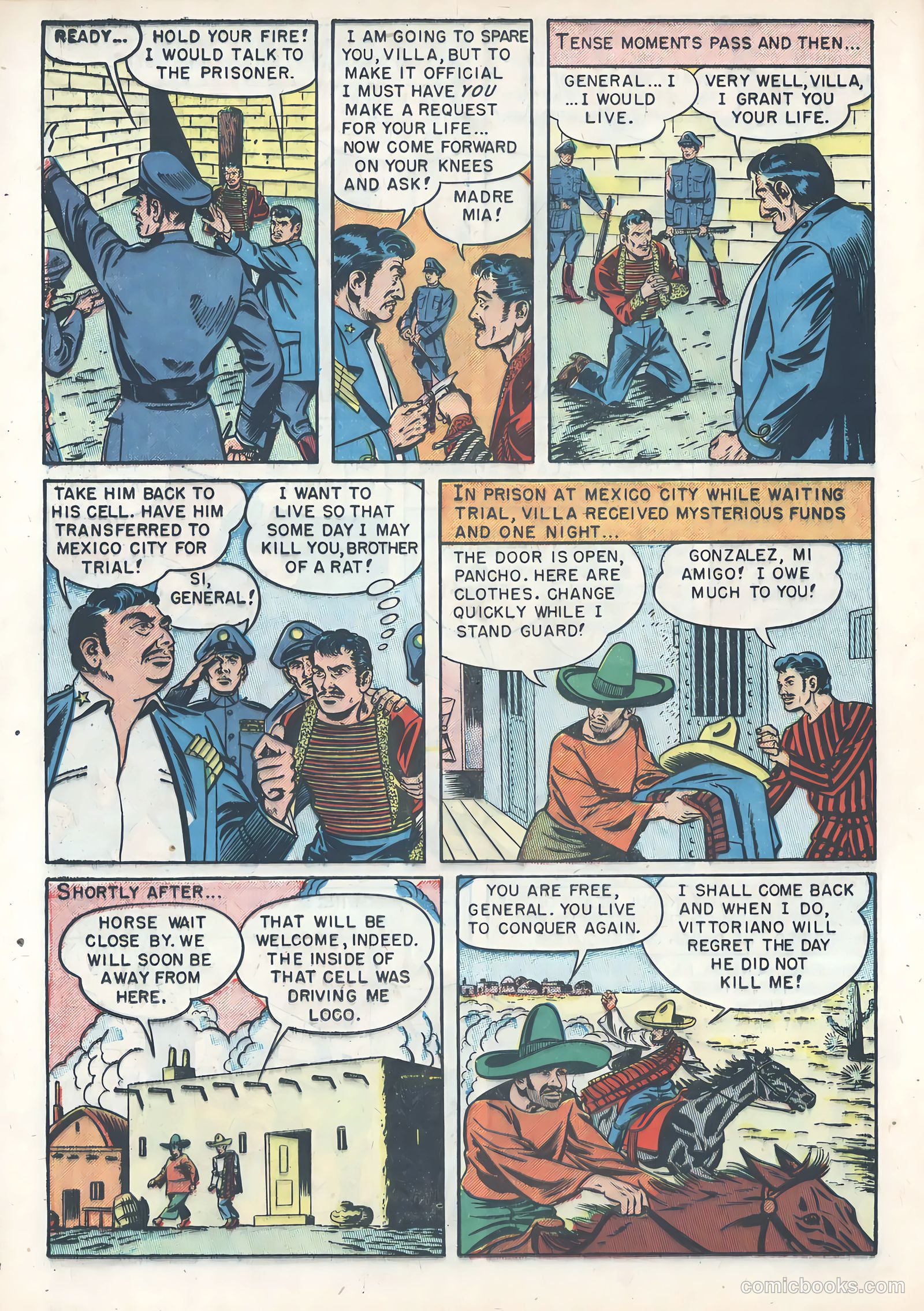 Pancho Villa #1 (1950) — page 16 of 37