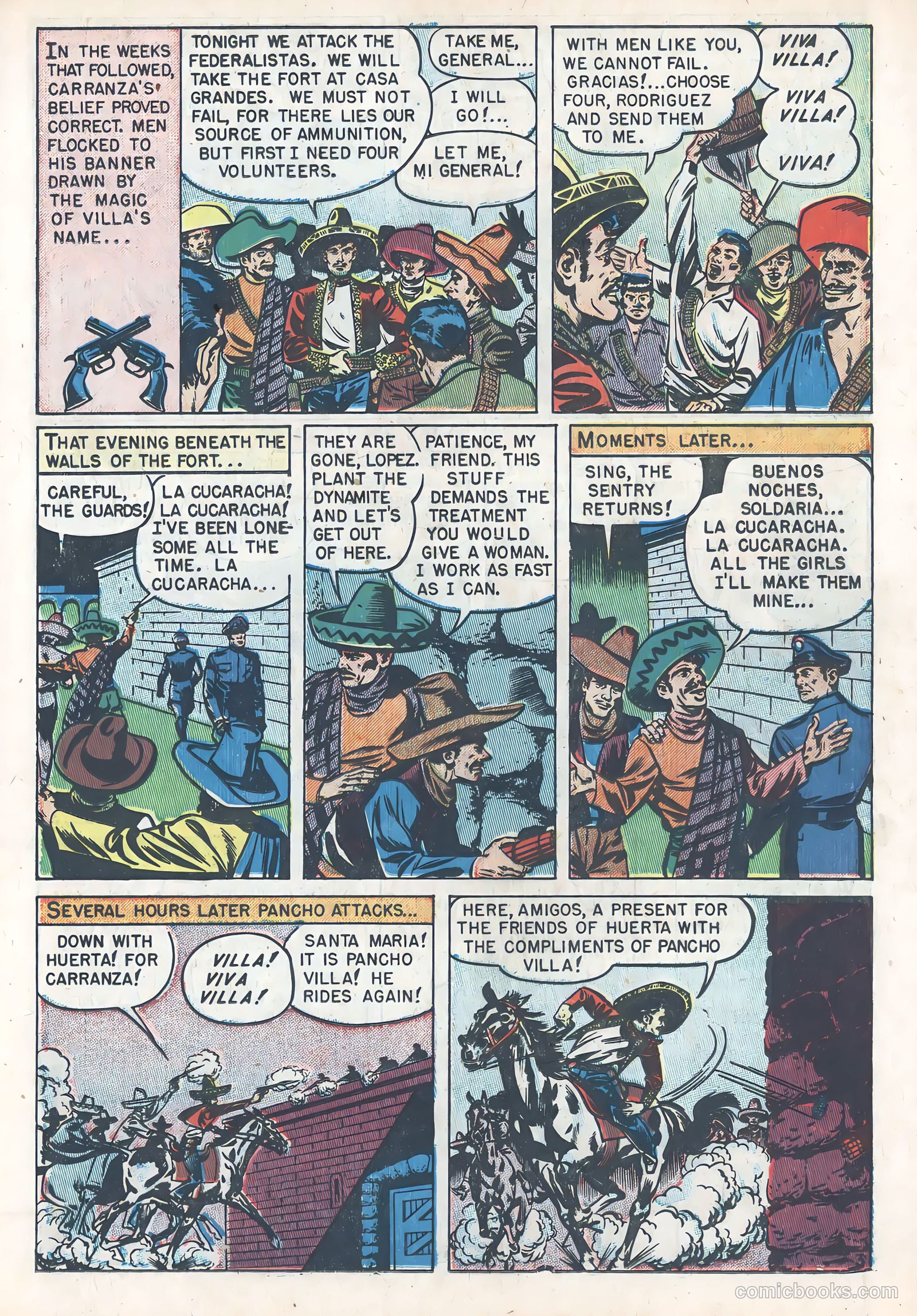 Pancho Villa #1 (1950) — page 19 of 37