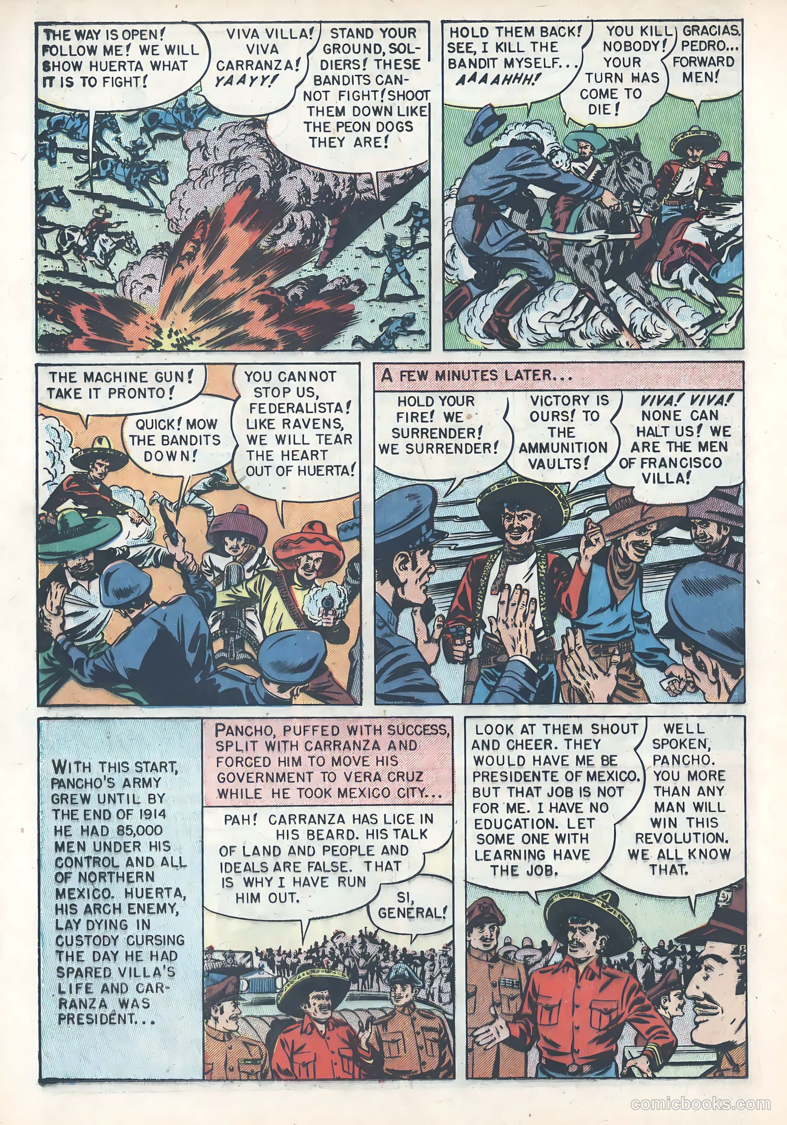 Pancho Villa #1 (1950) — page 20 of 37