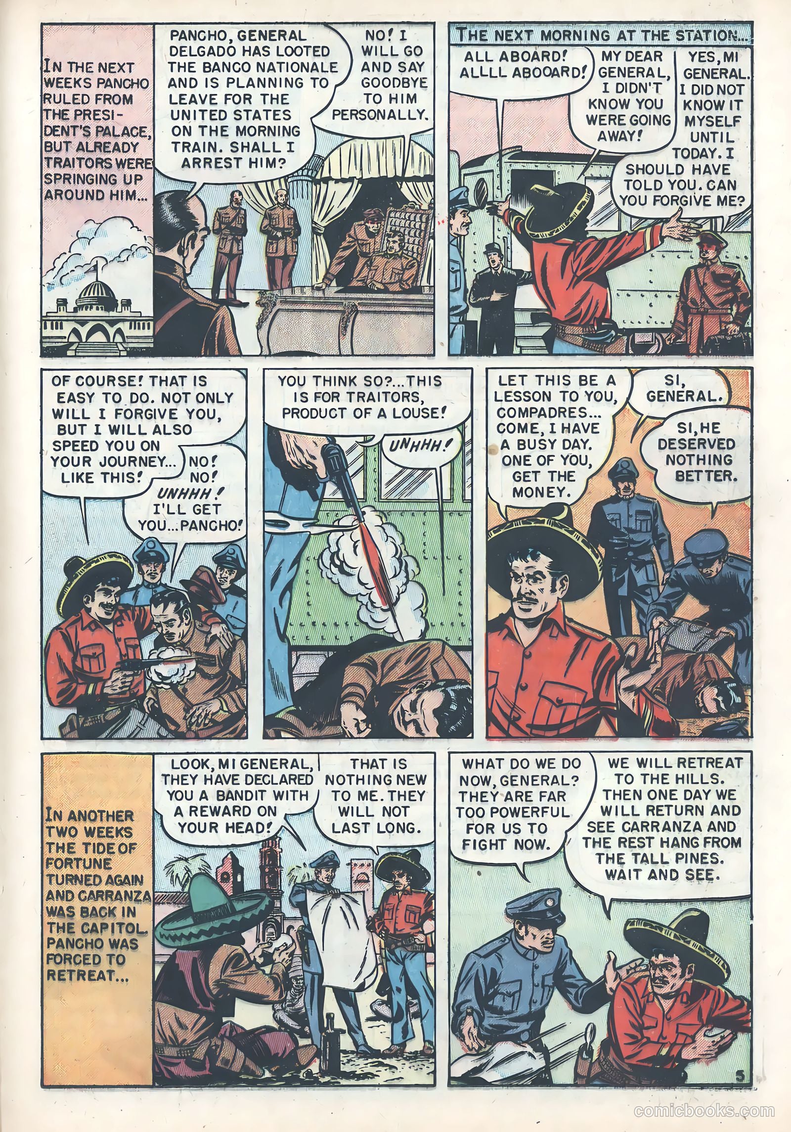 Pancho Villa #1 (1950) — page 21 of 37