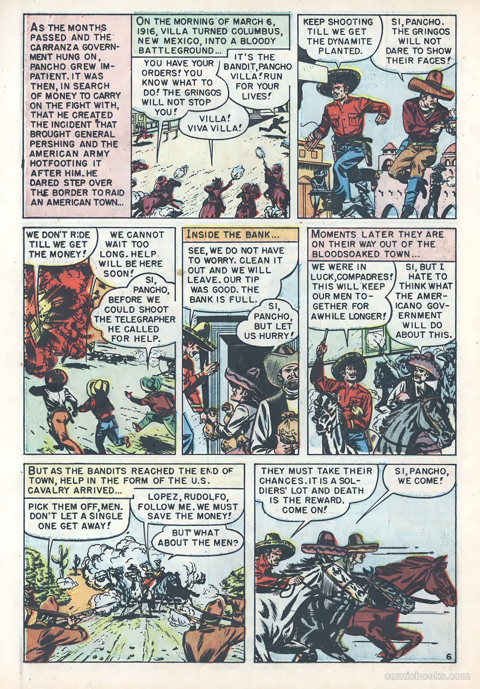 Pancho Villa #1 (1950) — page 22 of 37