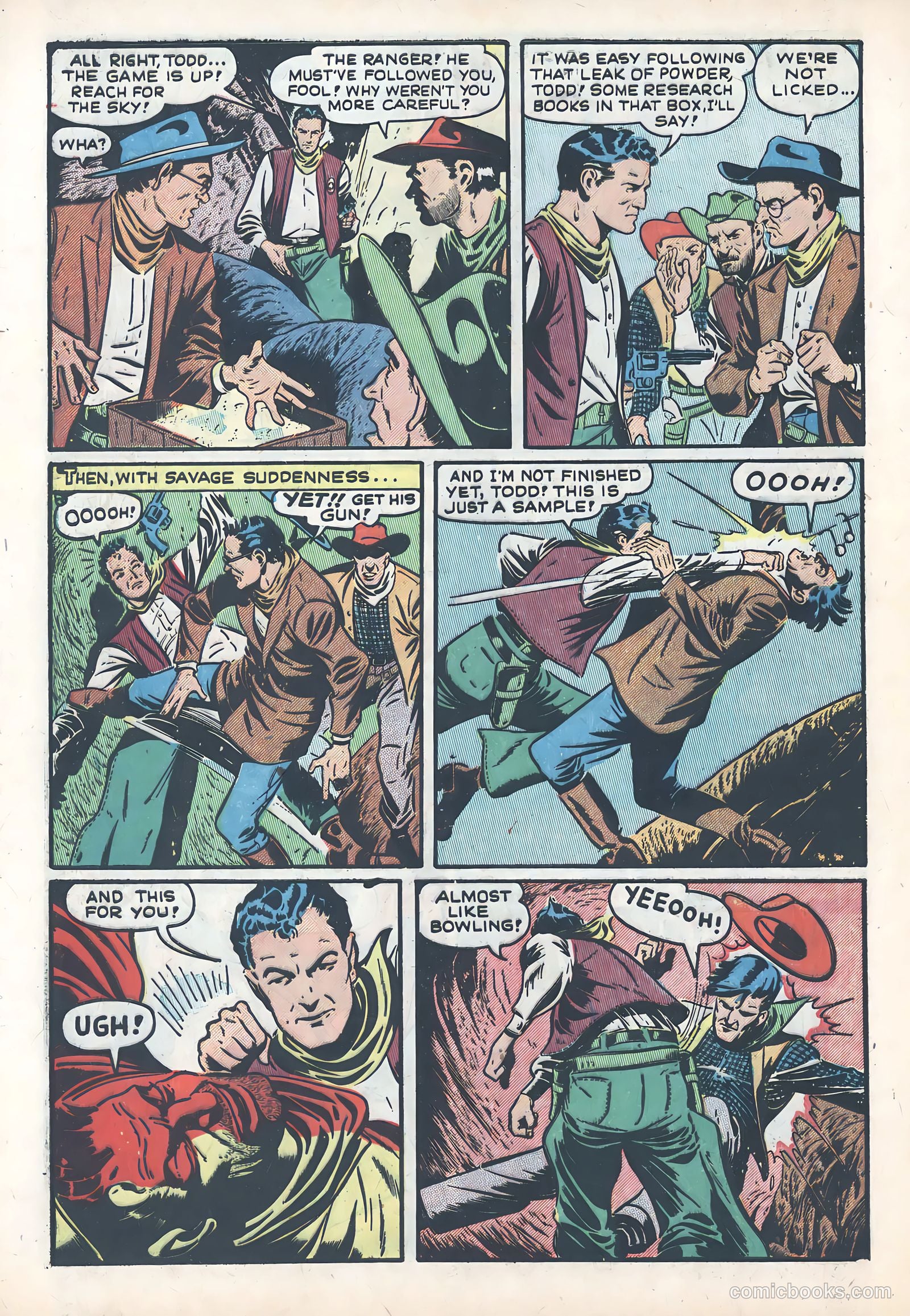 Pancho Villa #1 (1950) — page 32 of 37