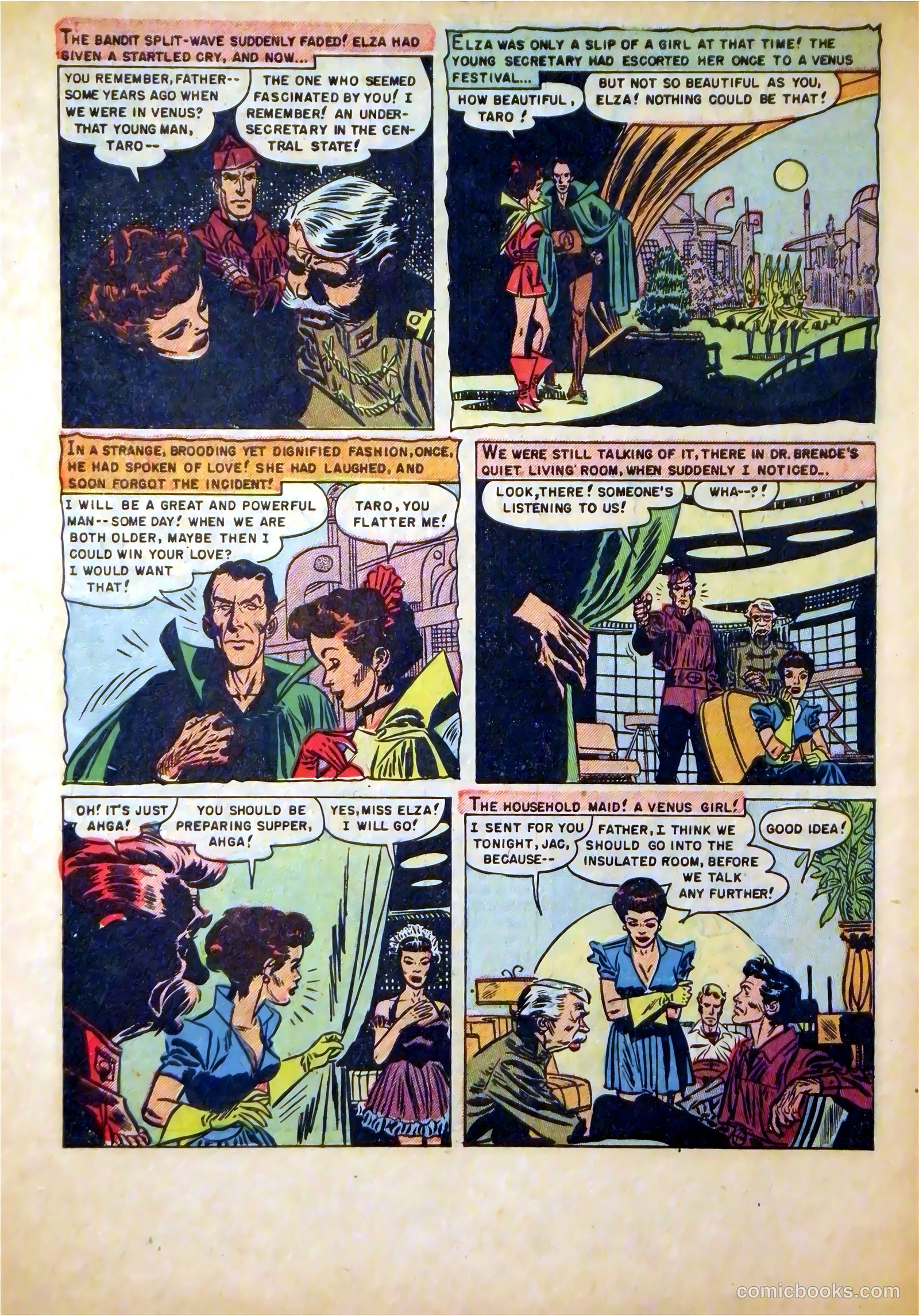 Attack on Planet Mars #1 (1951) — page 6 of 36