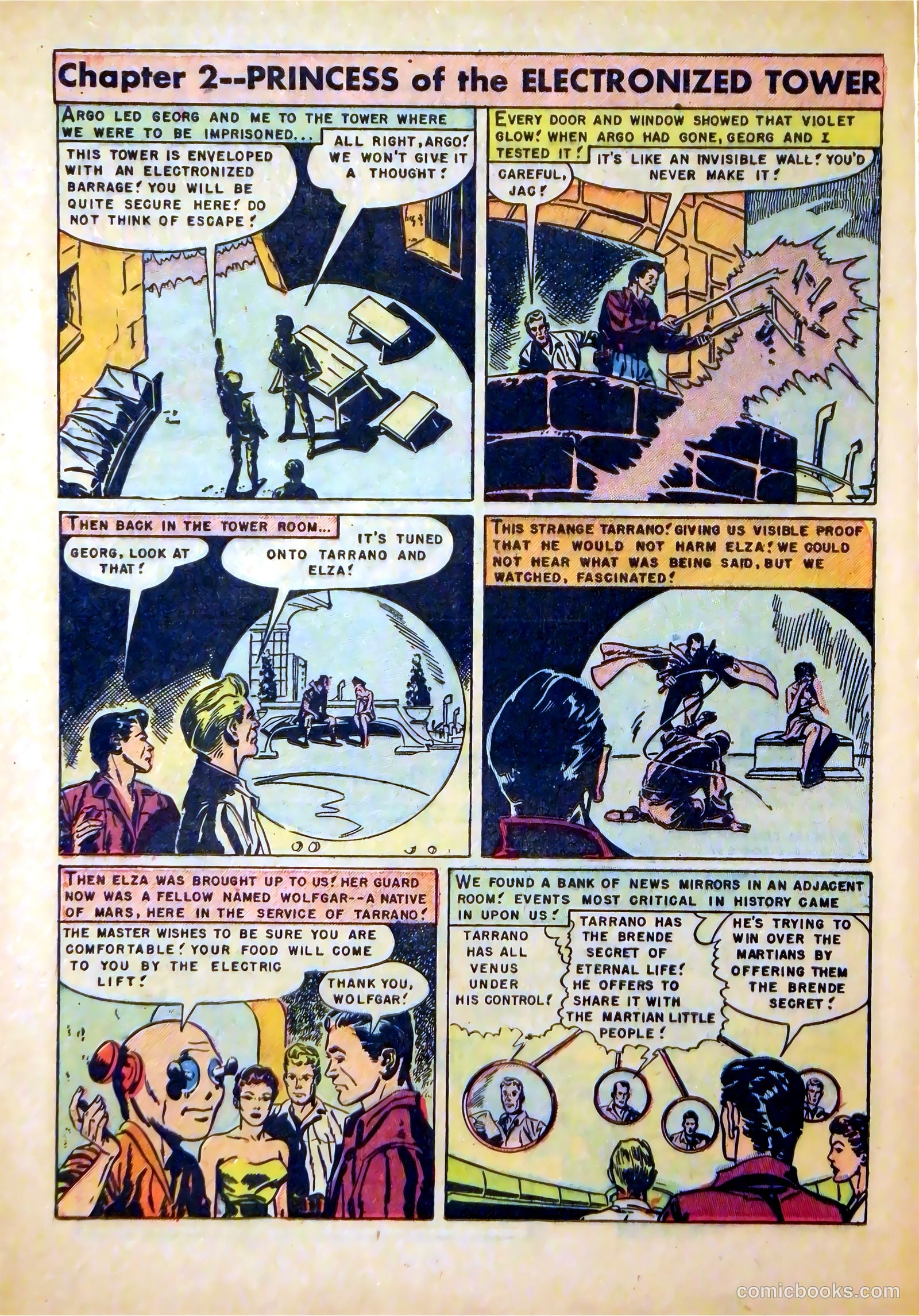 Attack on Planet Mars #1 (1951) — page 12 of 36