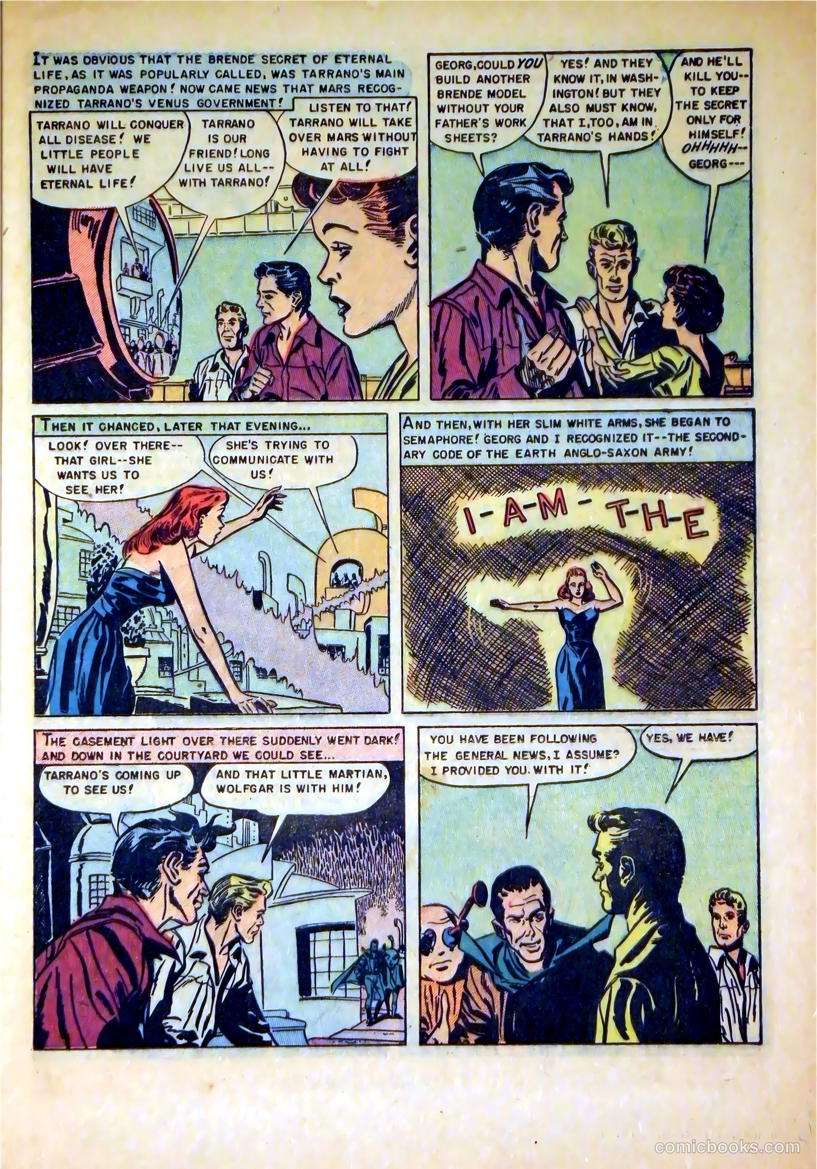Attack on Planet Mars #1 (1951) — page 13 of 36