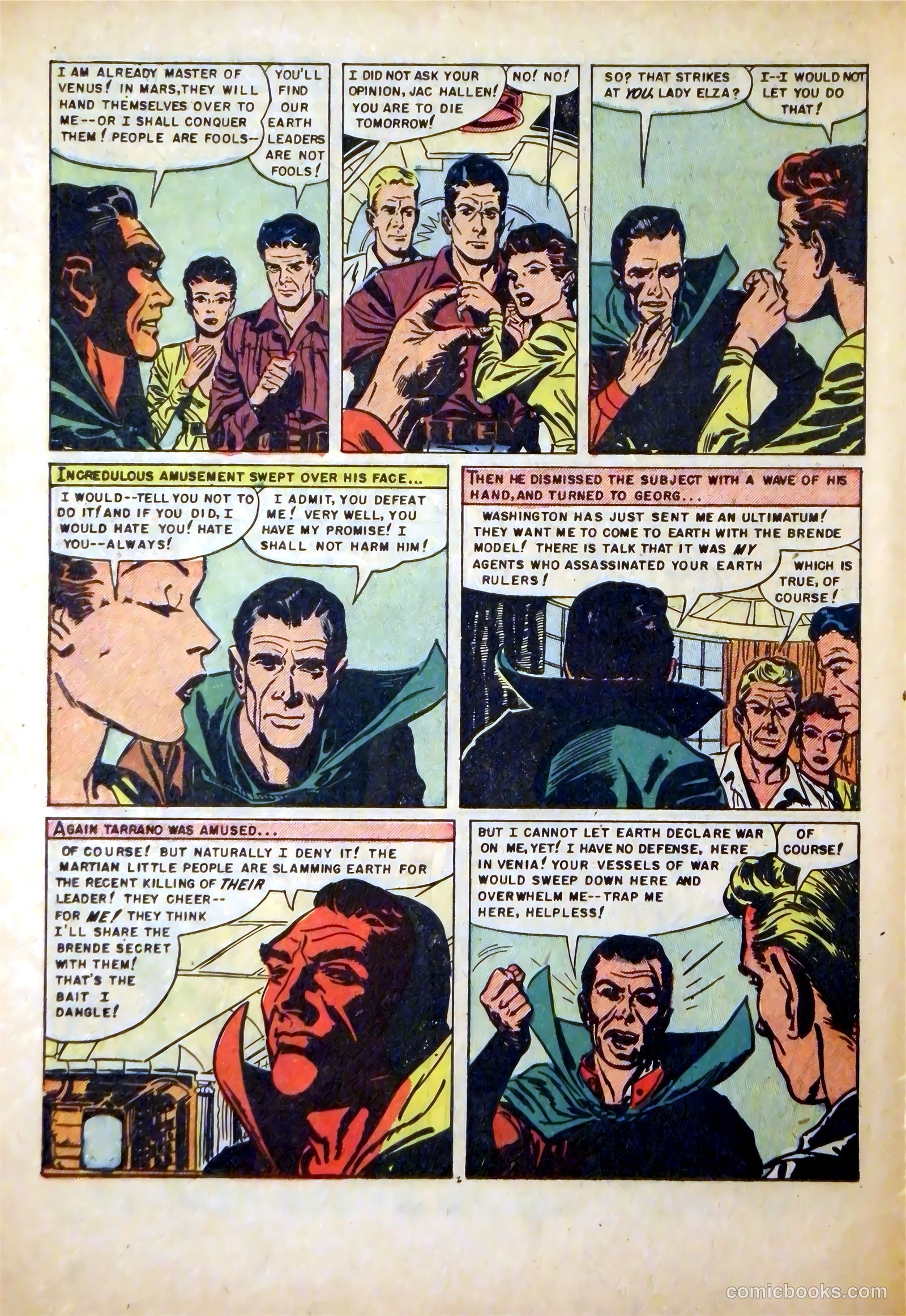 Attack on Planet Mars #1 (1951) — page 14 of 36