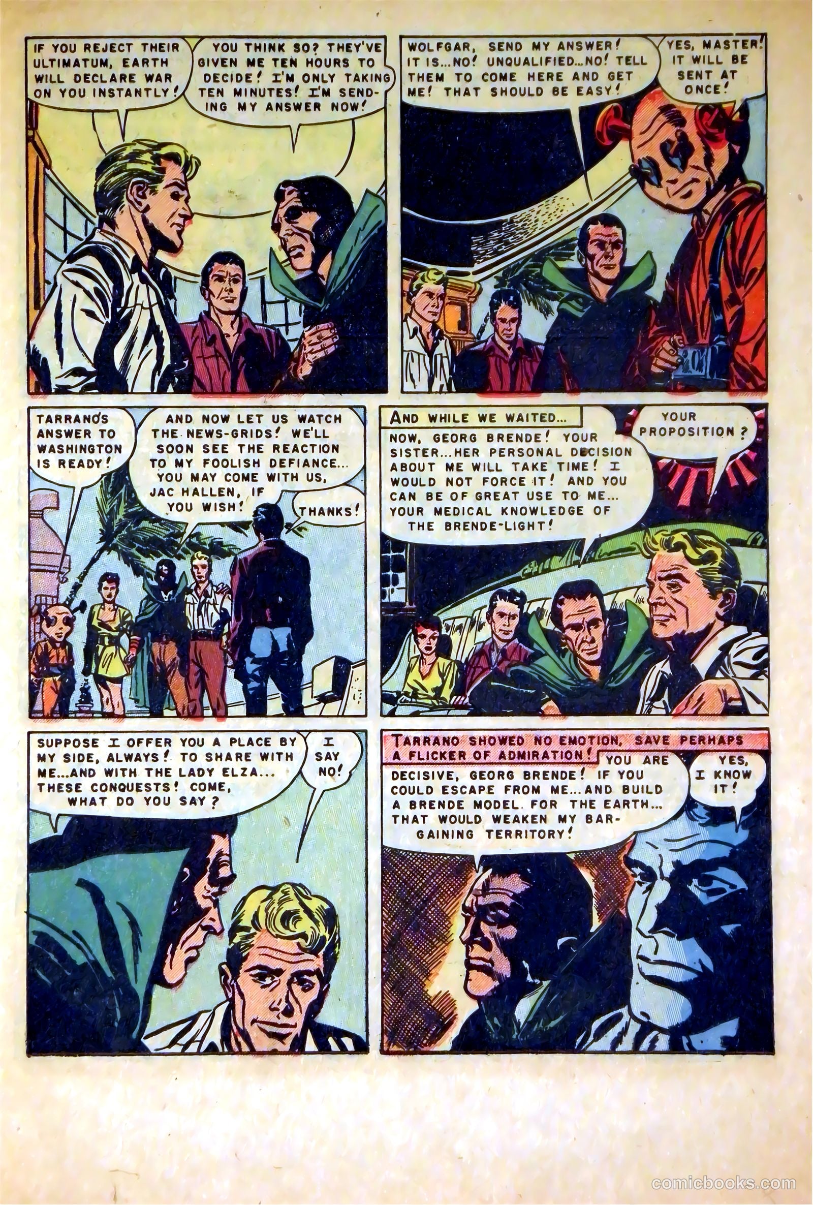 Attack on Planet Mars #1 (1951) — page 15 of 36